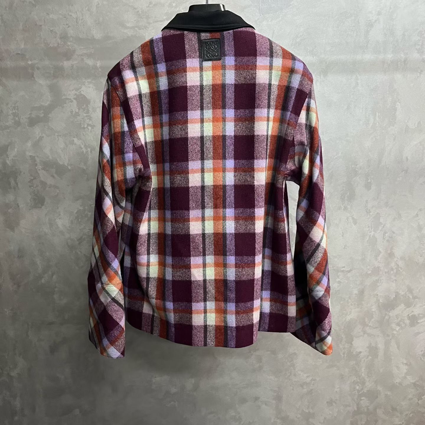 Loewe Loewe Multi Plaid Lapel Casual Jacket Size US XXS / EU 40 - 2 Thumbnail