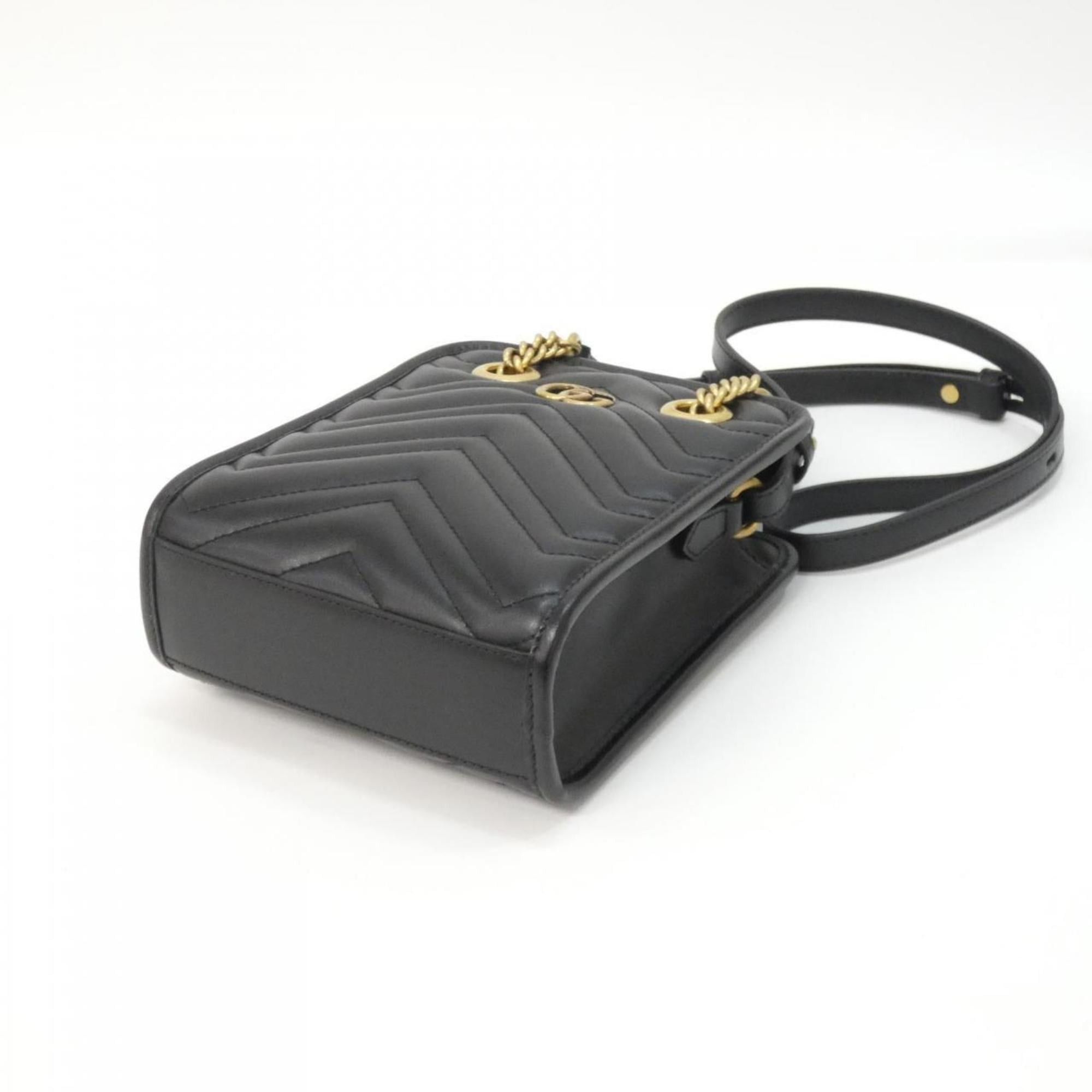 Gucci Gucci GG Marmont 696123 DTDHT Handbag Size ONE SIZE - 3 Thumbnail