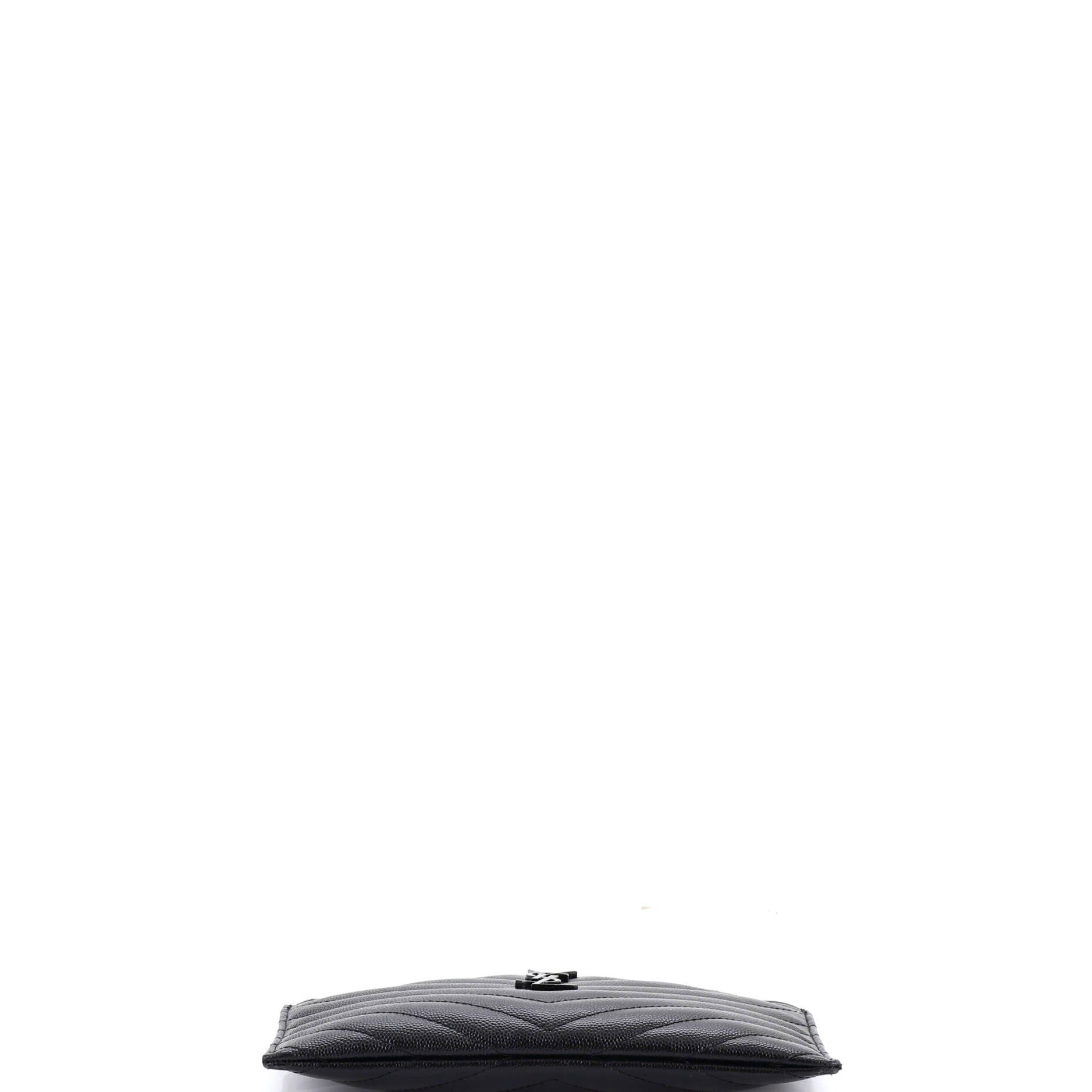 Saint Laurent Paris Classic Monogram Zip Bill Pouch Size ONE SIZE - 4 Thumbnail
