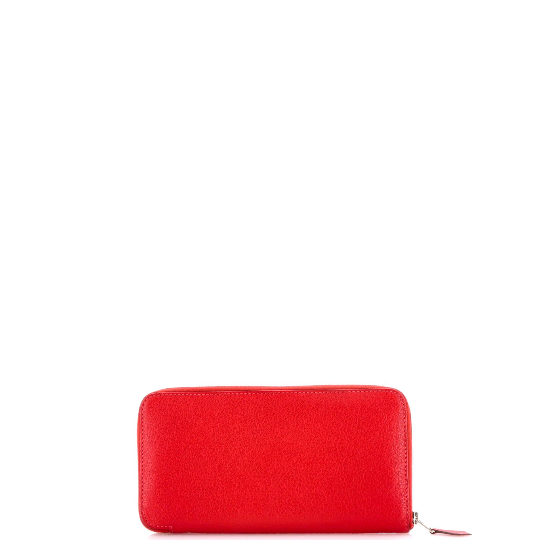 Hermes Azap Zip Around Wallet Size ONE SIZE - 3 Thumbnail