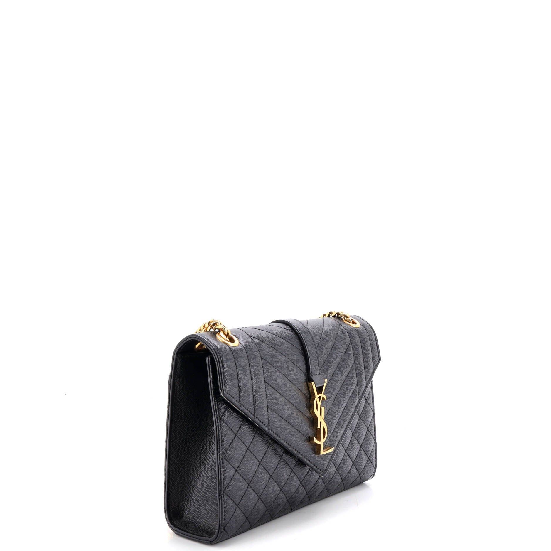 Saint Laurent Paris Classic Monogram Envelope Satchel Size ONE SIZE - 2 Thumbnail