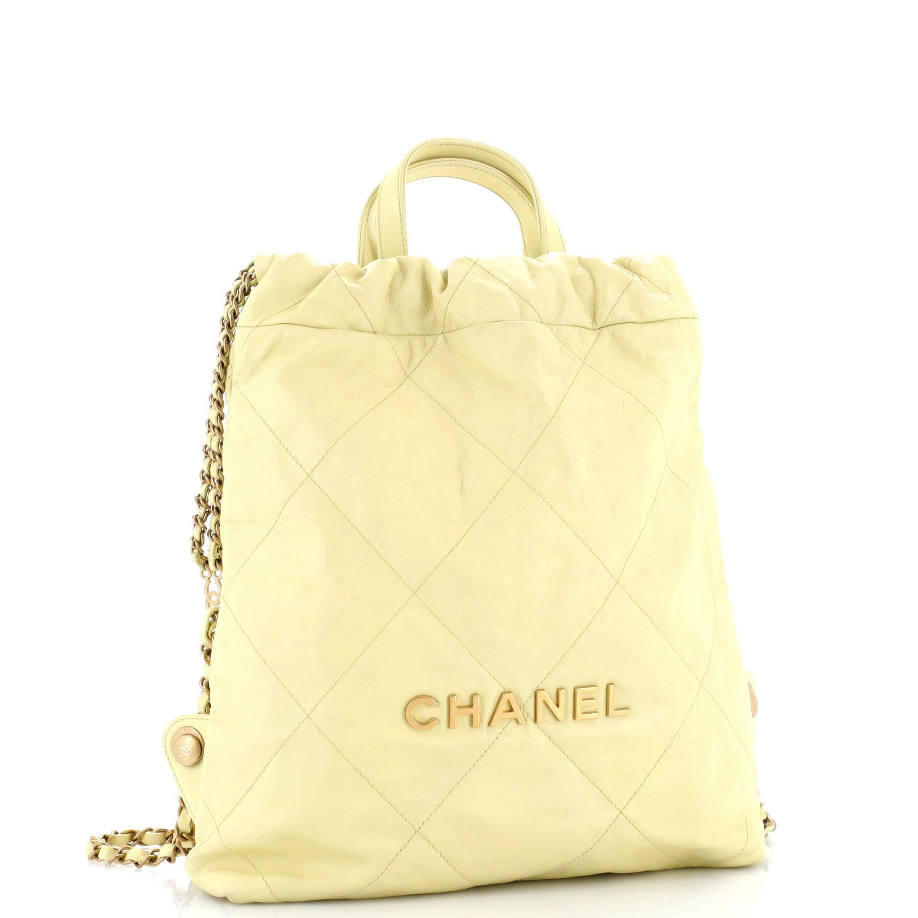 Chanel 22 Chain Backpack Size ONE SIZE - 2 Thumbnail