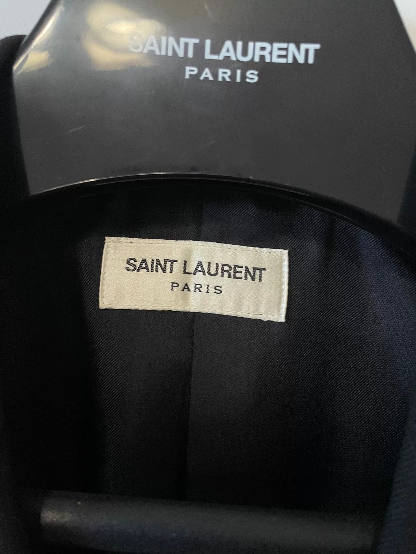 Saint Laurent Paris Saint Laurent 14FW Leather Elbow Blazer Size US S / EU 44-46 / 1 - 2 Thumbnail