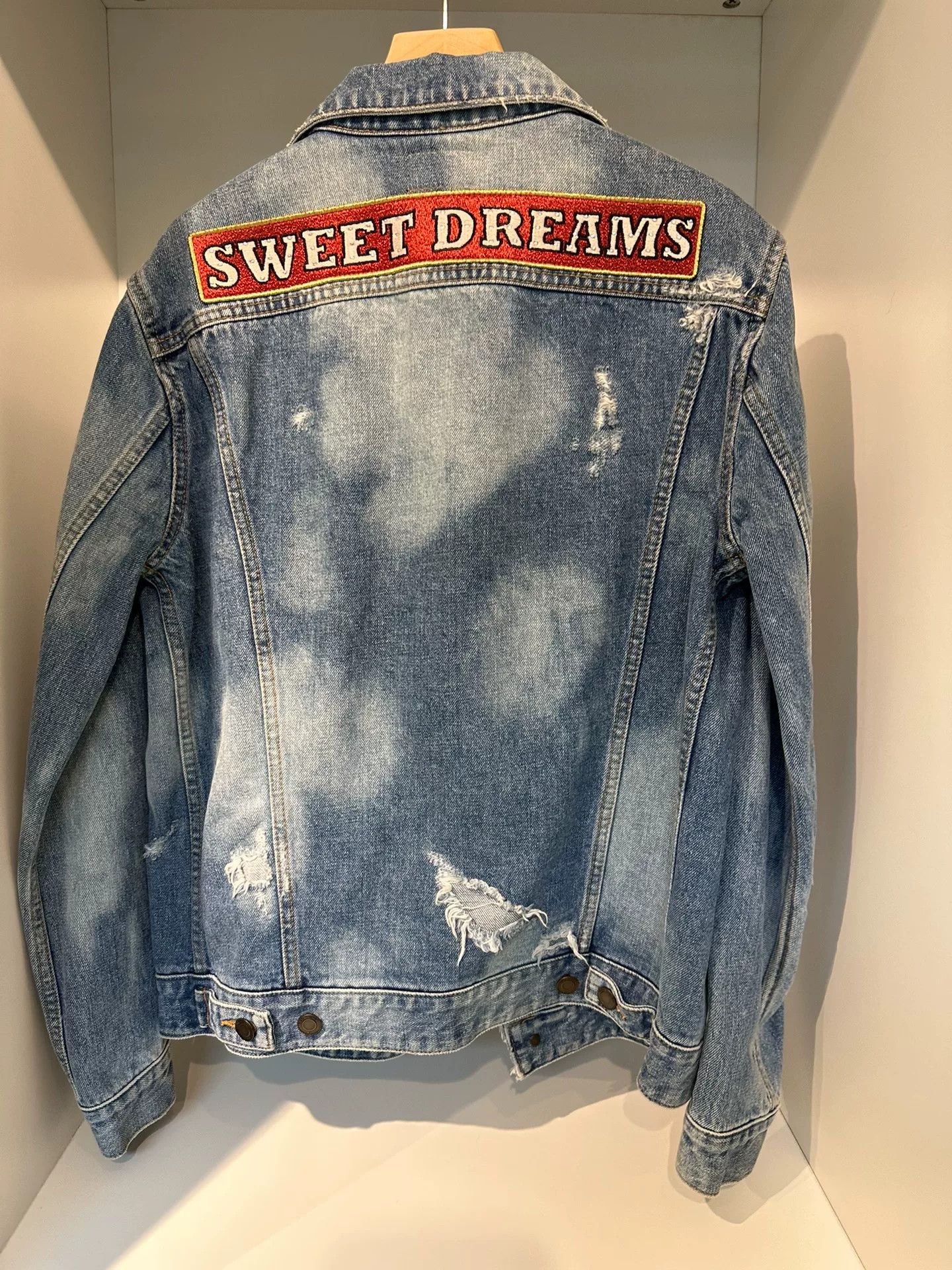 Saint Laurent Paris Saint Laurent Blue Denim Jacket Size M / US 6-8 / IT 42-44 - 2 Thumbnail