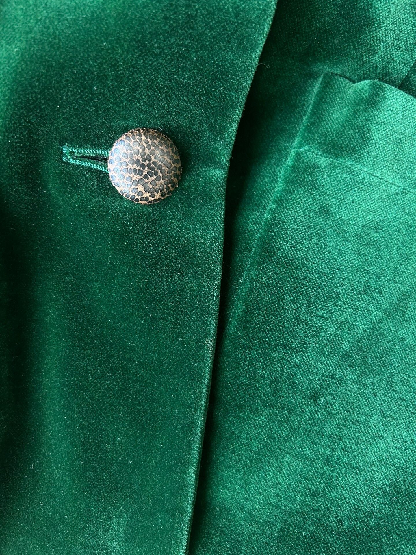 Saint Laurent Paris Saint Laurent Vintage Green Velvet Blazer Size XS / US 0-2 / IT 36-38 - 6 Thumbnail