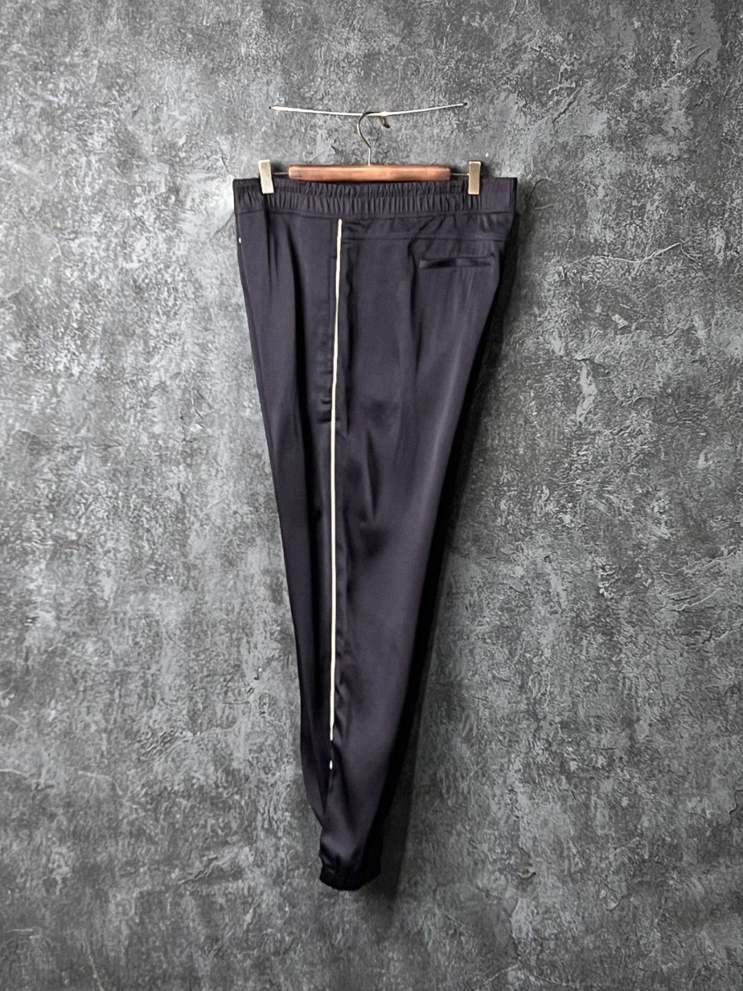 Saint Laurent Paris Saint Laurent Black Side Stripe Track Pants Size US 36 / EU 52 - 3 Thumbnail