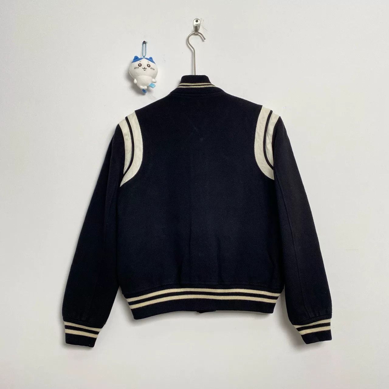 Saint Laurent Paris Saint Laurent Black White Varsity Jacket Size US M / EU 48-50 / 2 - 3 Thumbnail