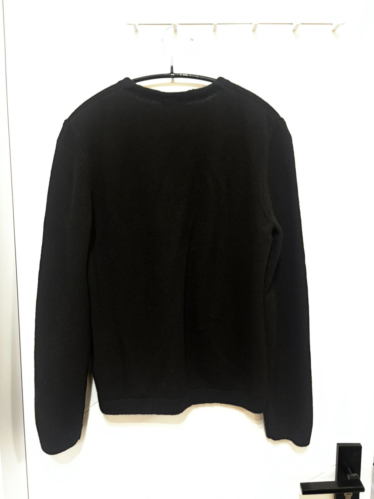 Saint Laurent Paris Saint Laurent Unisex Black Cashmere Sweater Size M / US 6-8 / IT 42-44 - 5 Thumbnail