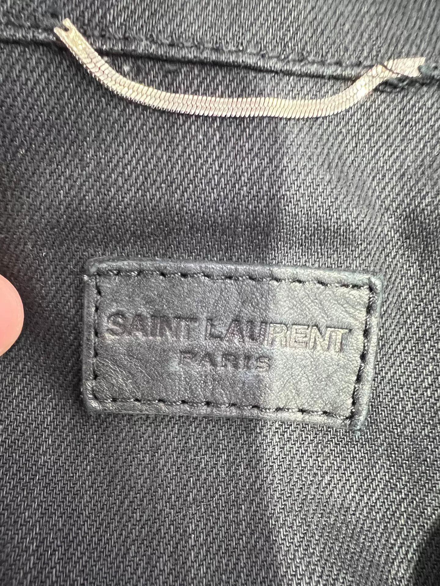 Saint Laurent Paris Saint Laurent Blue Washed Denim Jacket Size US S / EU 44-46 / 1 - 3 Thumbnail