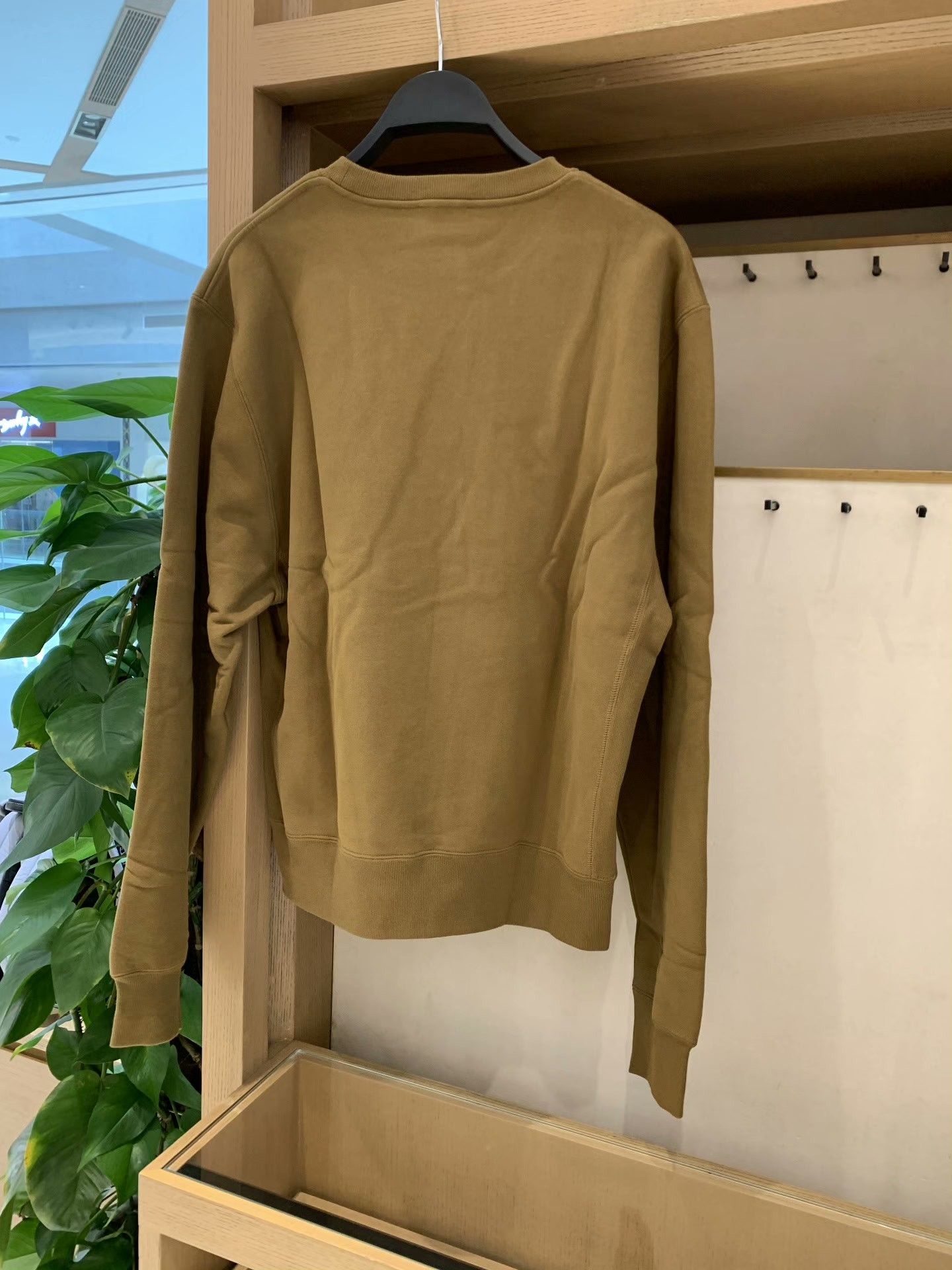Saint Laurent Paris Saint Laurent Men's Brown Crewneck Sweatshirt Size US L / EU 52-54 / 3 - 3 Thumbnail