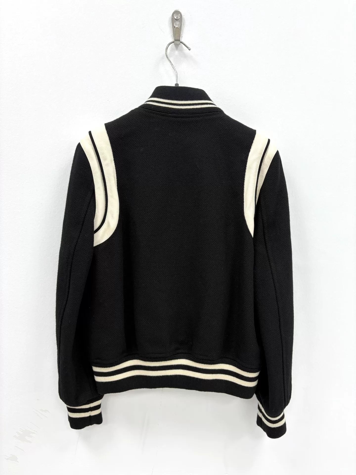 Saint Laurent Paris Saint Laurent SS22 Teddy Baseball Jacket Size S / US 4 / IT 40 - 2 Thumbnail