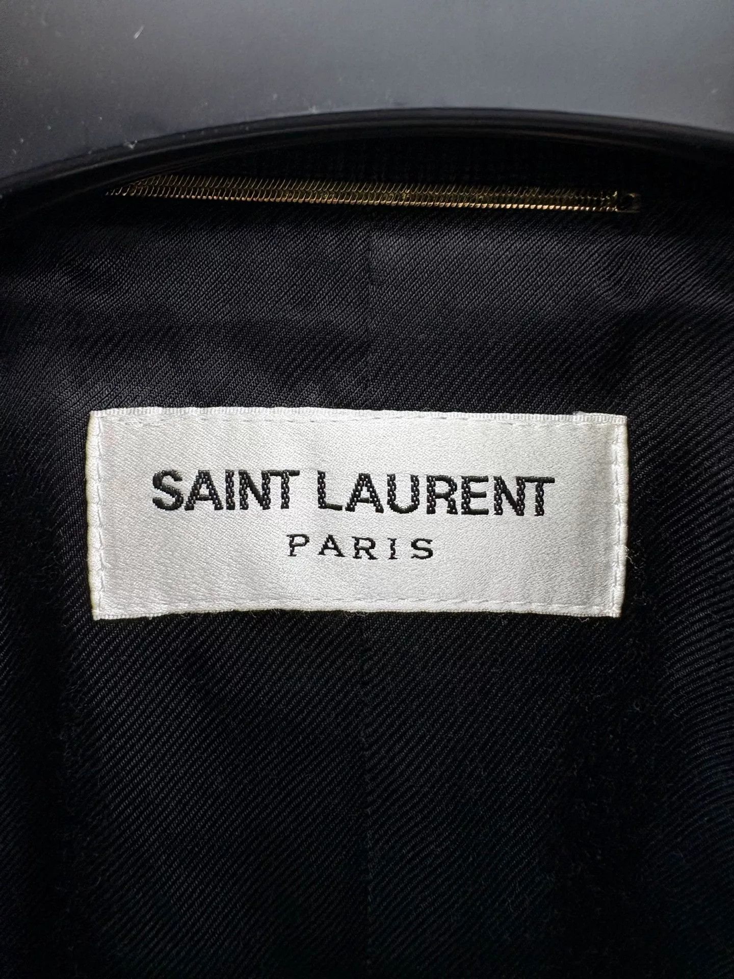 Saint Laurent Paris Saint Laurent SS22 Teddy Baseball Jacket Size S / US 4 / IT 40 - 3 Thumbnail