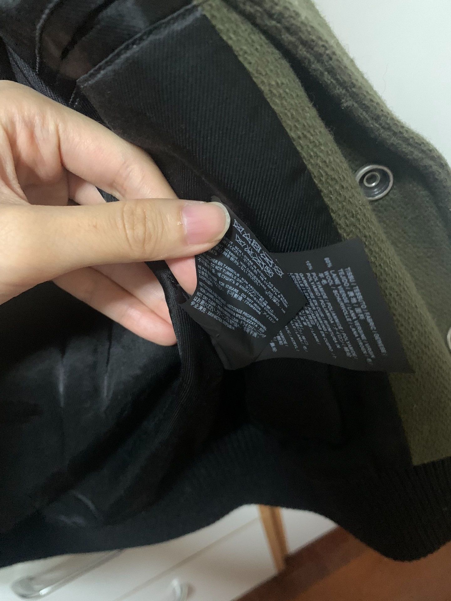 Saint Laurent Paris Saint Laurent Olive Green Baseball Jacket Size XS / US 0-2 / IT 36-38 - 6 Thumbnail