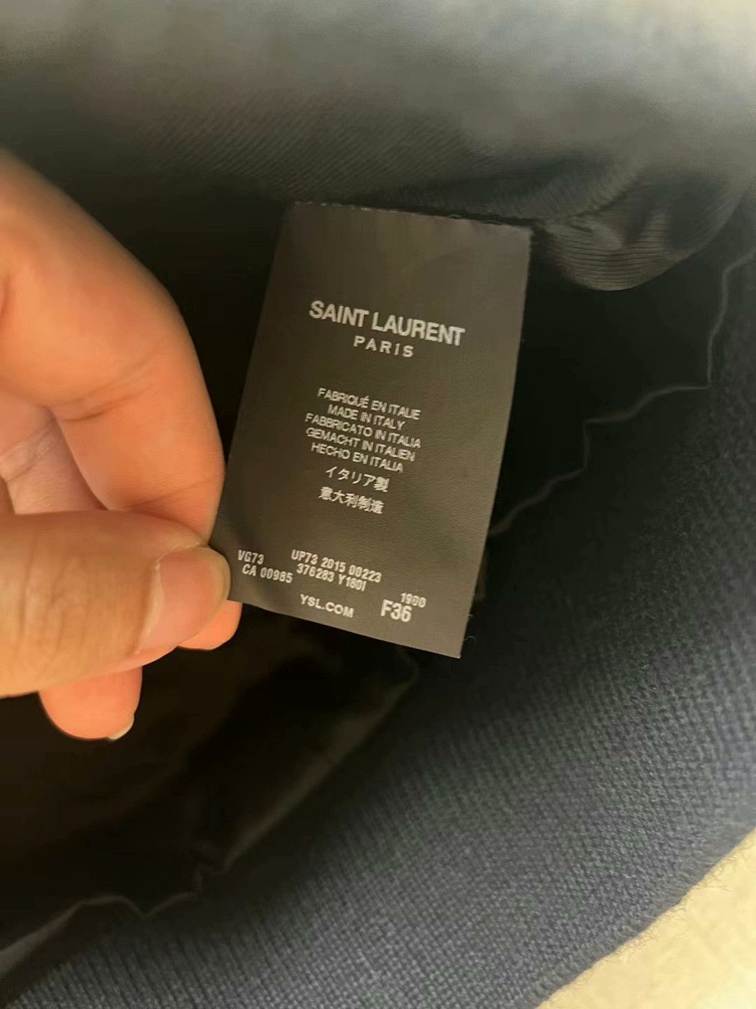 Saint Laurent Paris Saint Laurent Black White Varsity Jacket Size XS / US 0-2 / IT 36-38 - 4 Thumbnail
