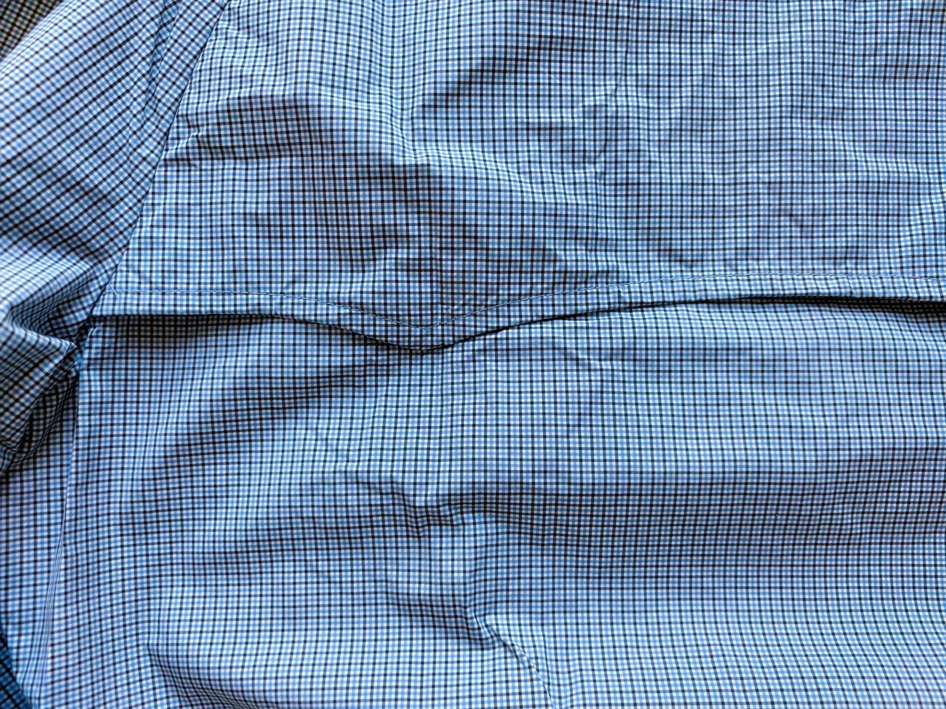 Saint Laurent Paris Prada Men's Blue Checkered Nylon Jacket Size US M / EU 48-50 / 2 - 6 Thumbnail