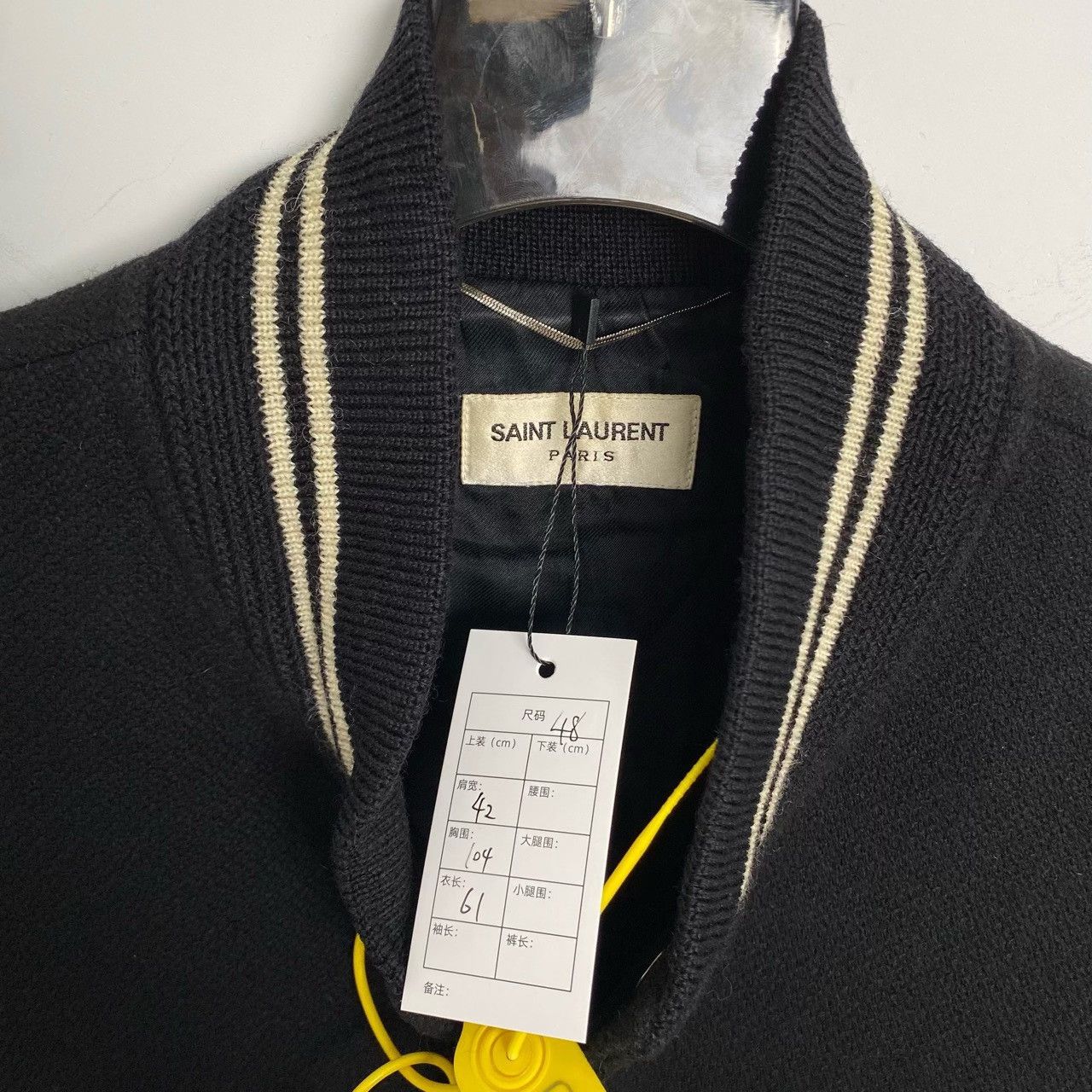 Saint Laurent Paris Saint Laurent Paris Varsity Jacket Size US M / EU 48-50 / 2 - 2 Thumbnail