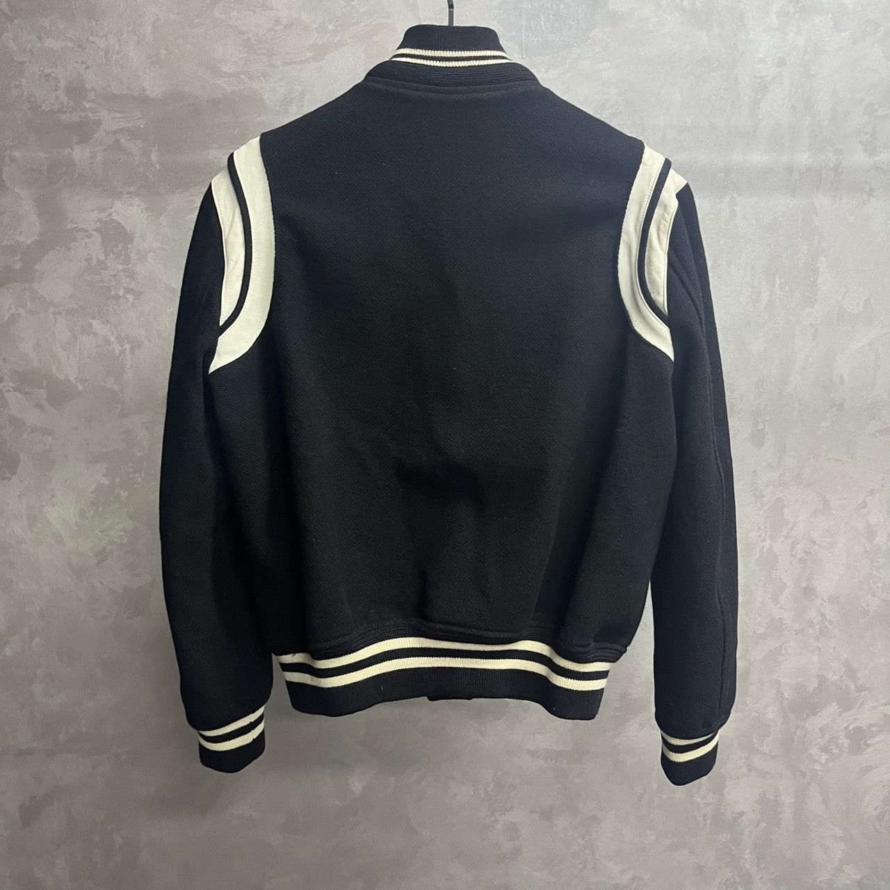 Saint Laurent Paris Saint Laurent Black Varsity Jacket Size US M / EU 48-50 / 2 - 5 Thumbnail