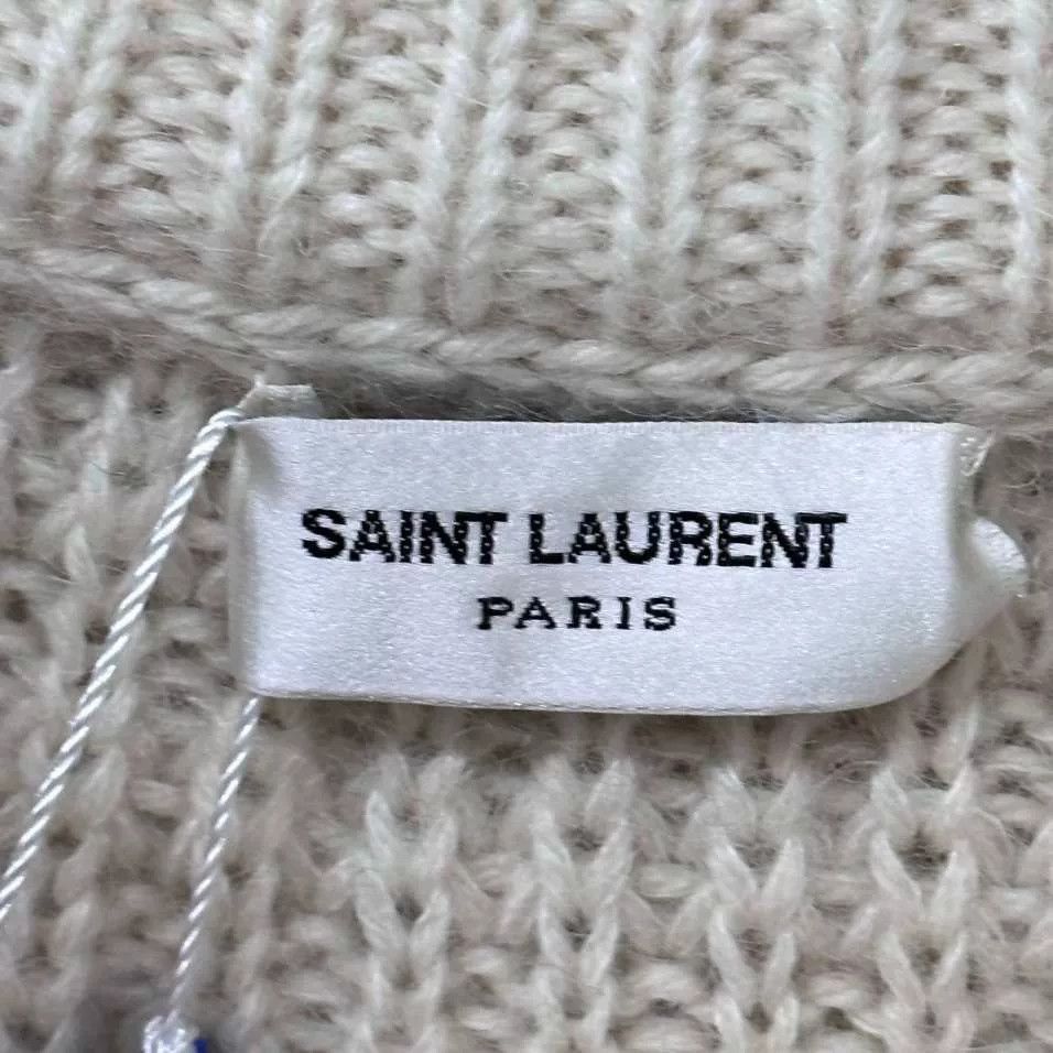 Saint Laurent Paris Saint Laurent Striped Hooded Knit Sweater Size S / US 4 / IT 40 - 4 Thumbnail