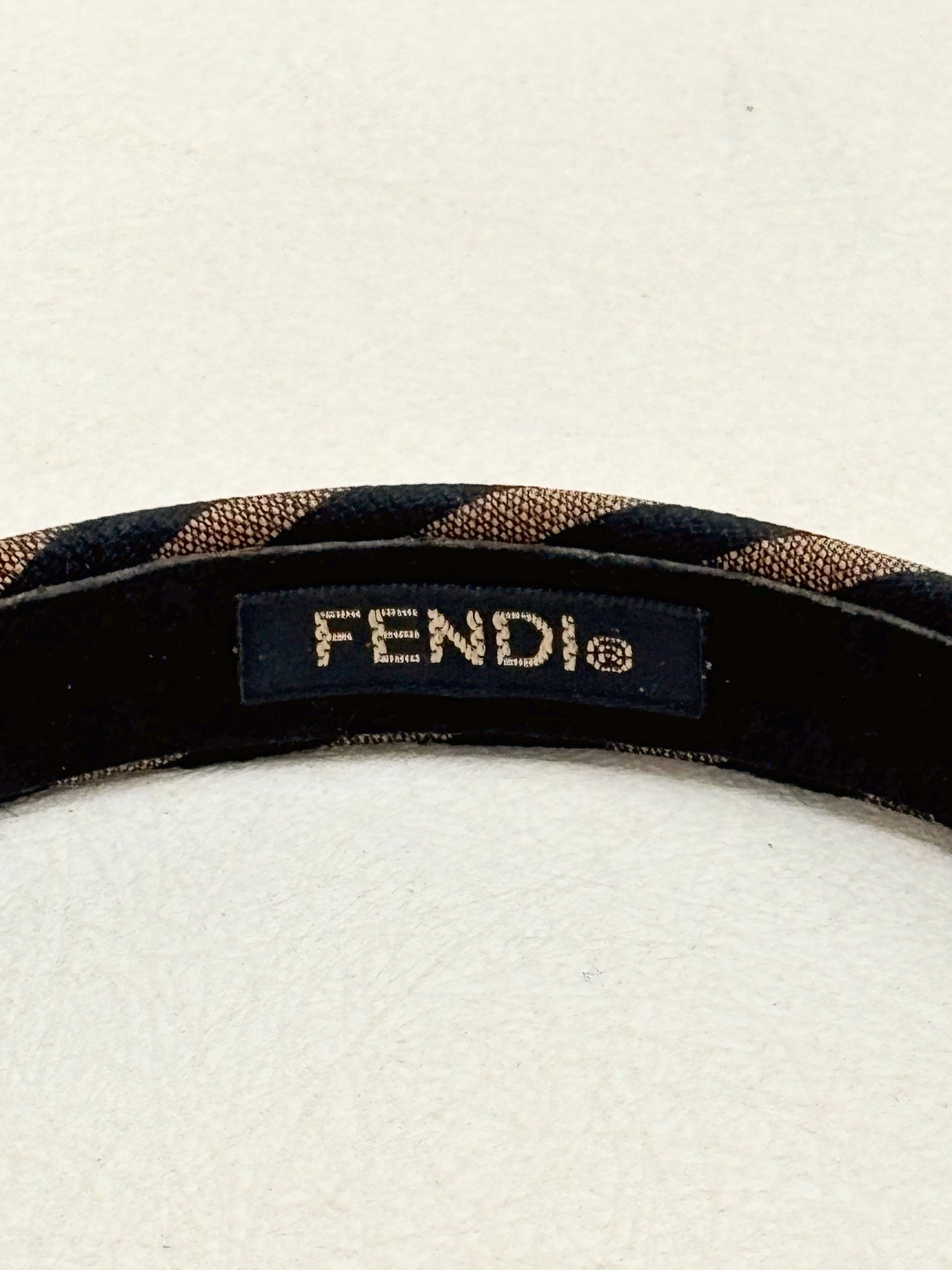 Fendi Serre-tête Zucca Size ONE SIZE - 3 Thumbnail