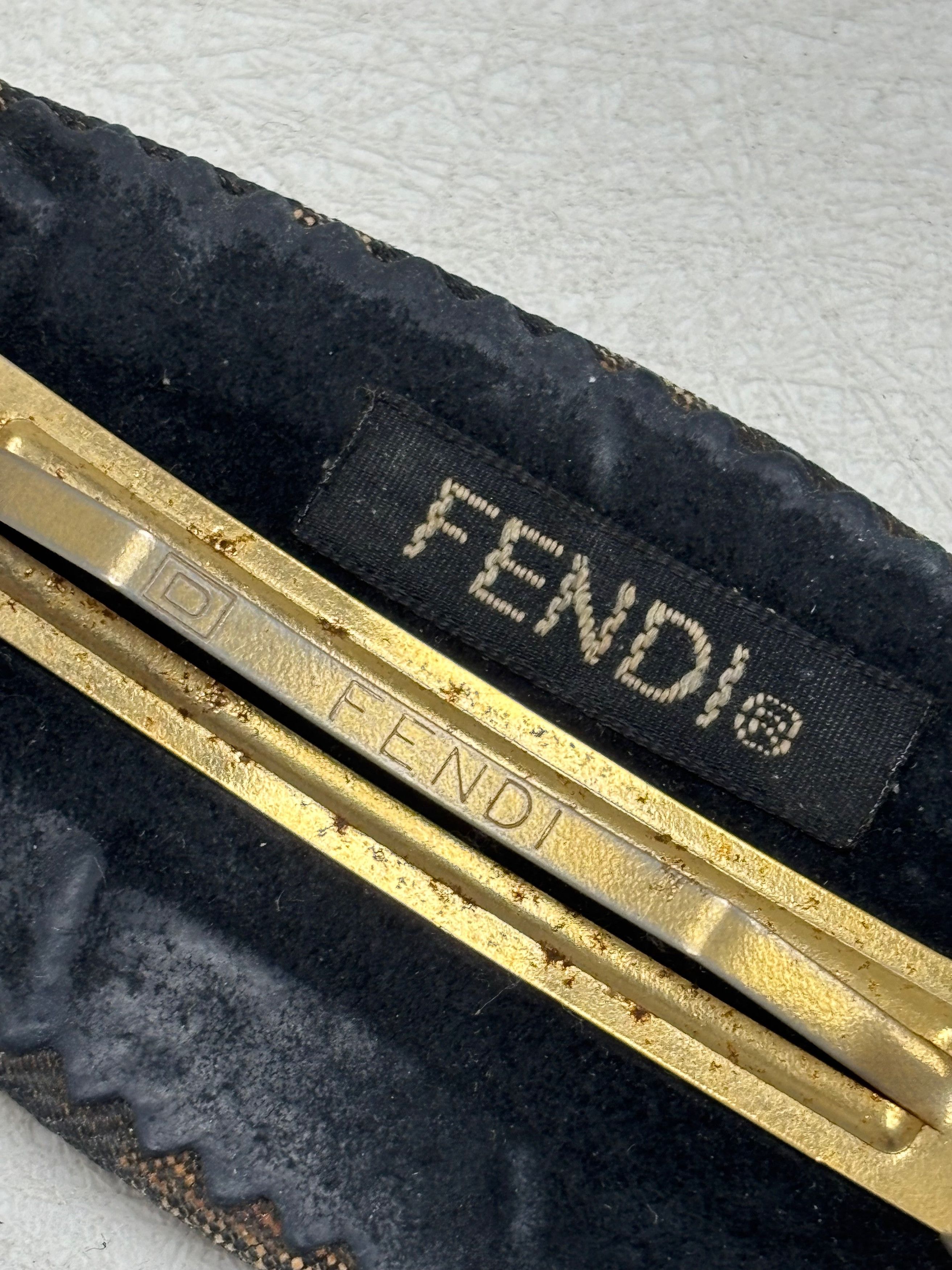 Fendi Barrette Zucca Size ONE SIZE - 7 Thumbnail