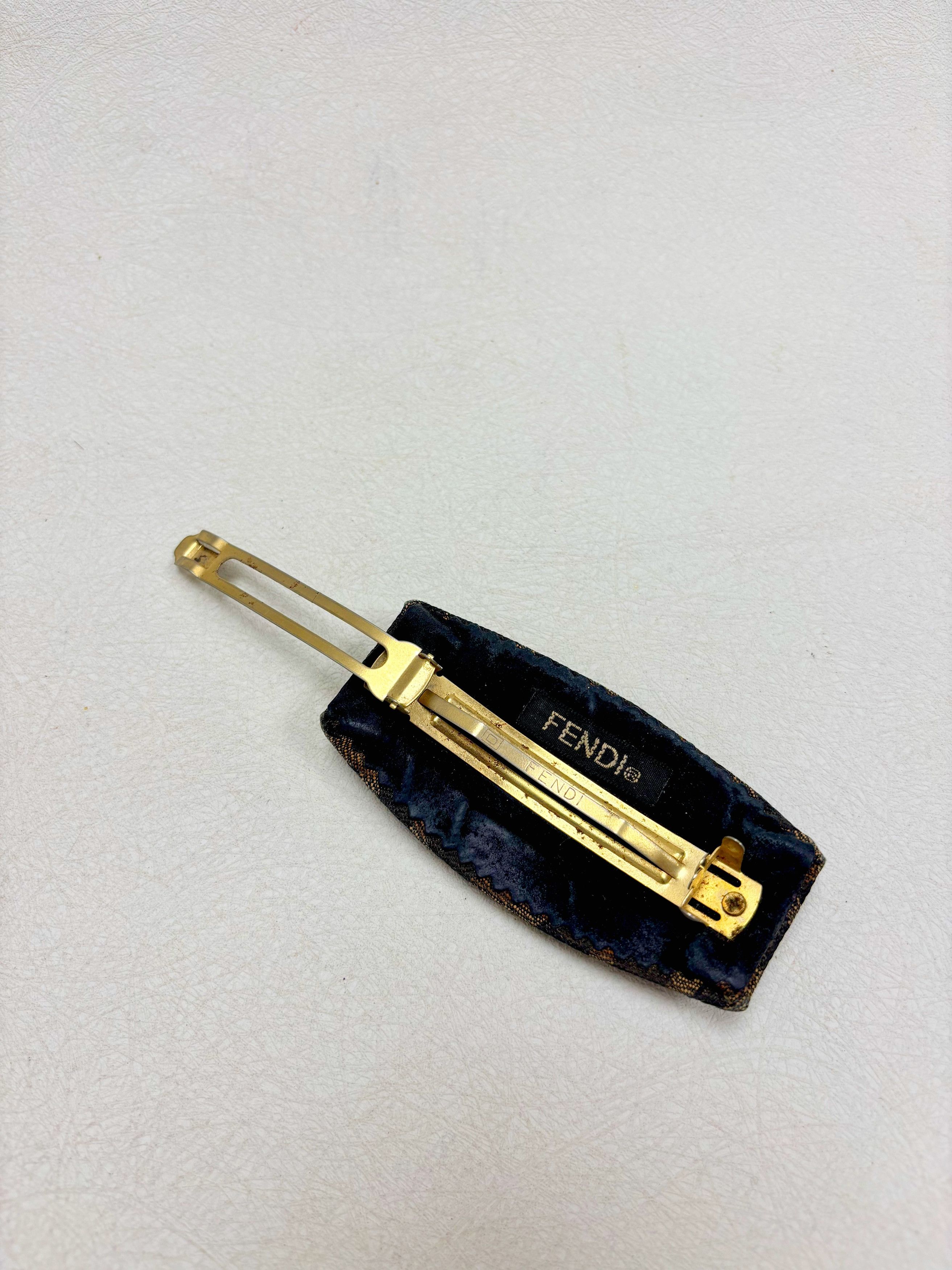 Fendi Barrette Zucca Size ONE SIZE - 6 Thumbnail