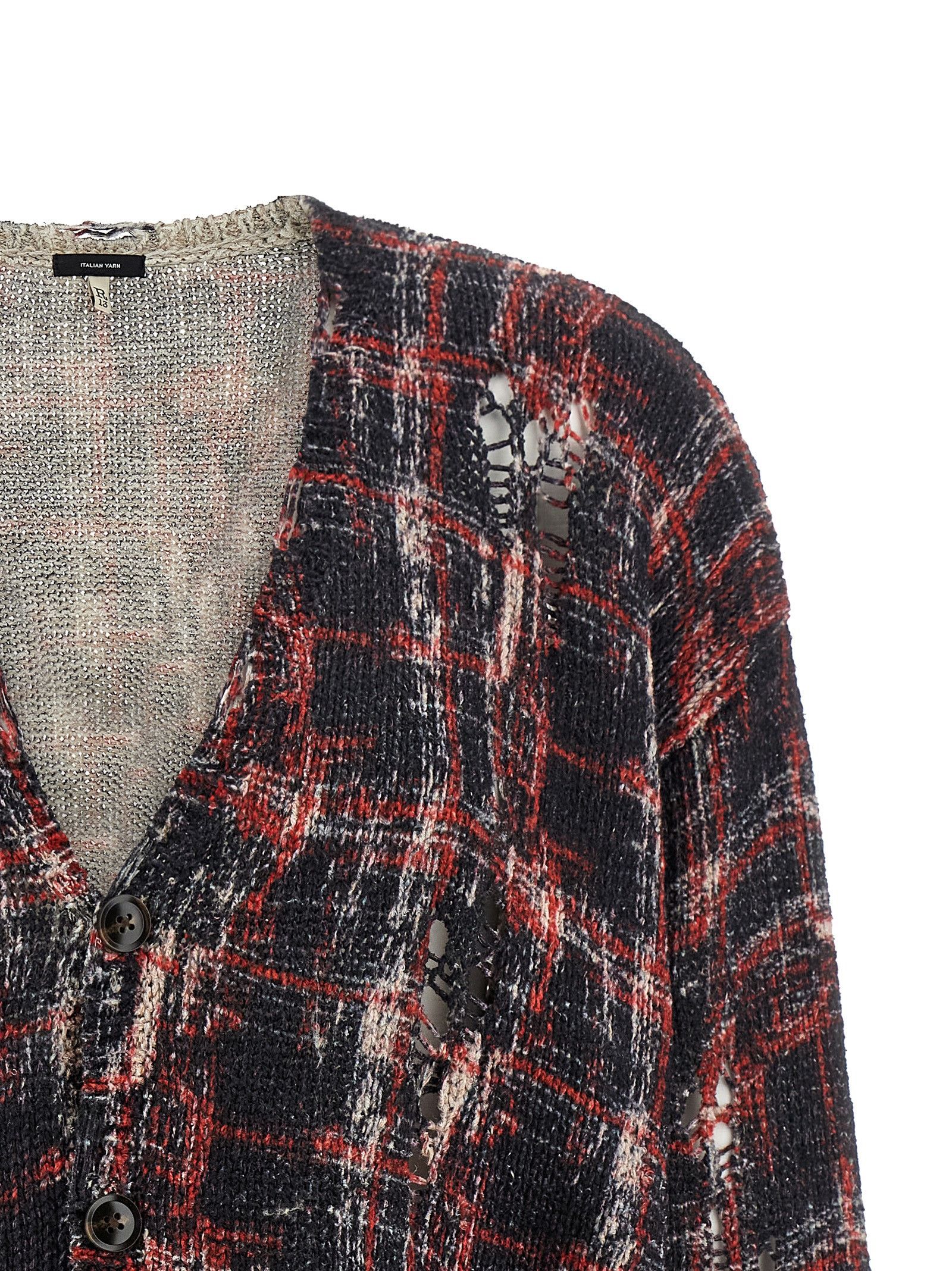 R13 Torn cardigan Size XXS / US 00 / IT 34 - 3 Thumbnail