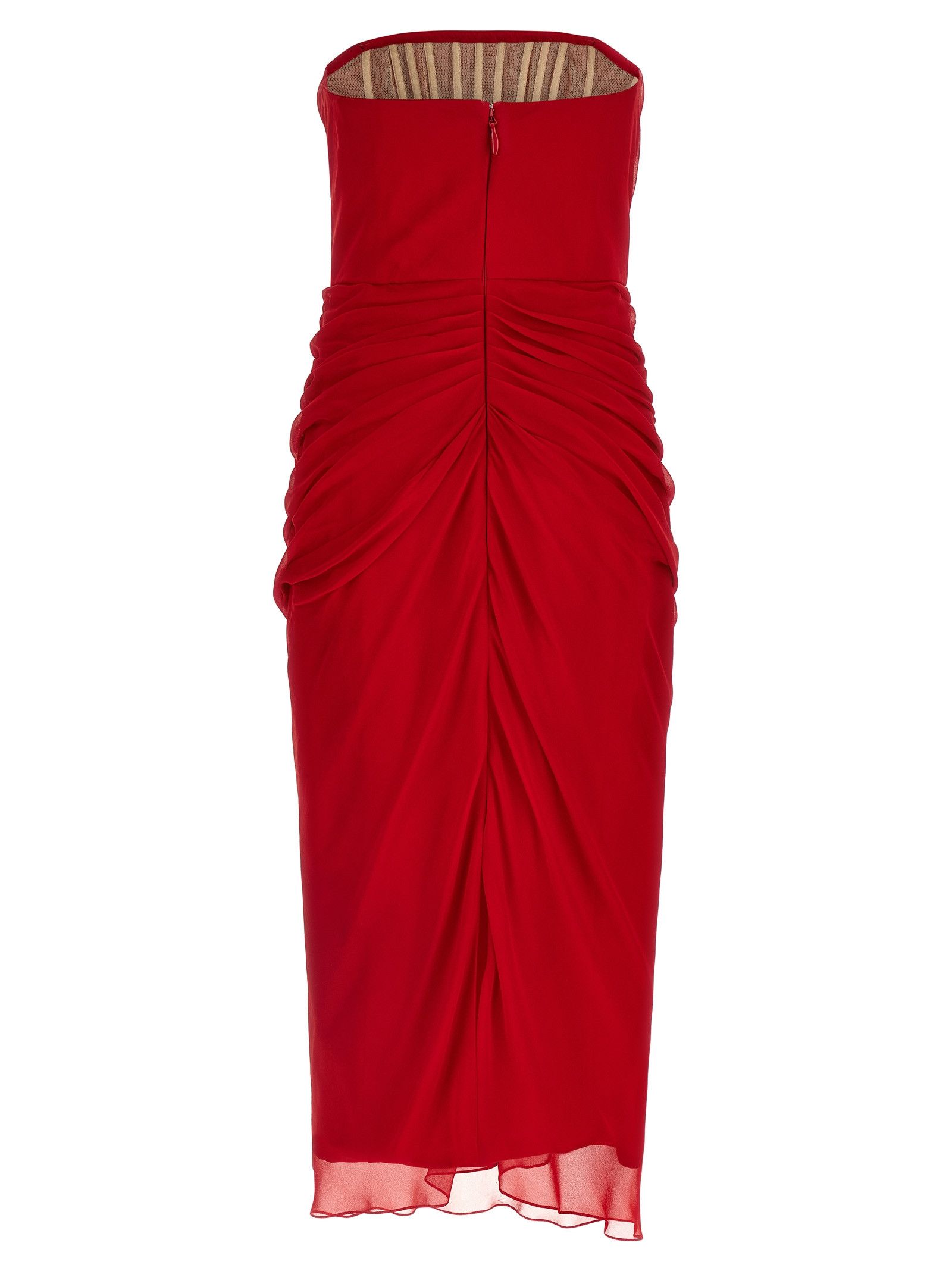 Carolina Herrera Chiffon dress Size M / US 6-8 / IT 42-44 - 2 Thumbnail