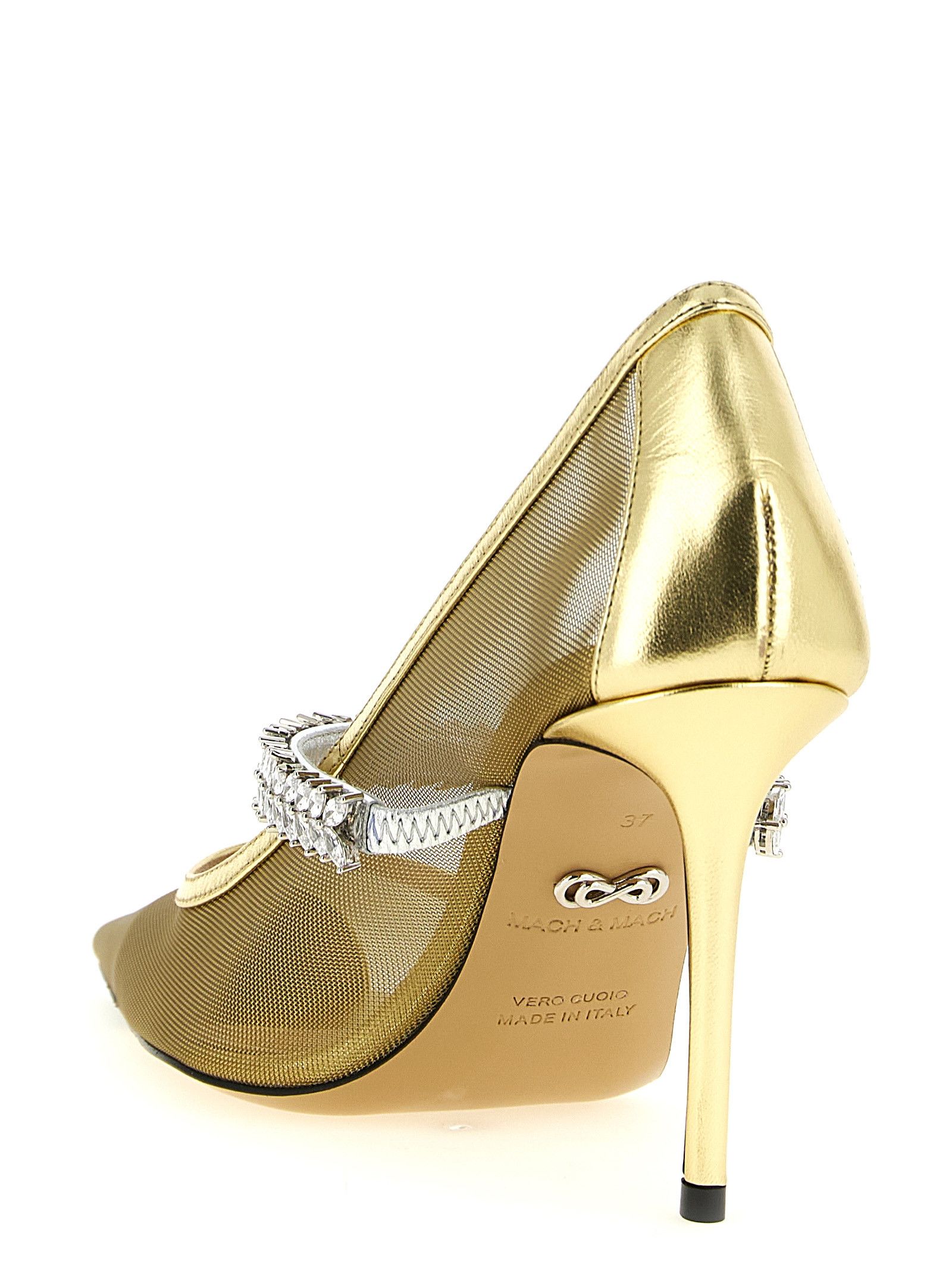 MACH & MACH 'Lotus Flower' pumps Size US 9 / IT 39 - 3 Thumbnail