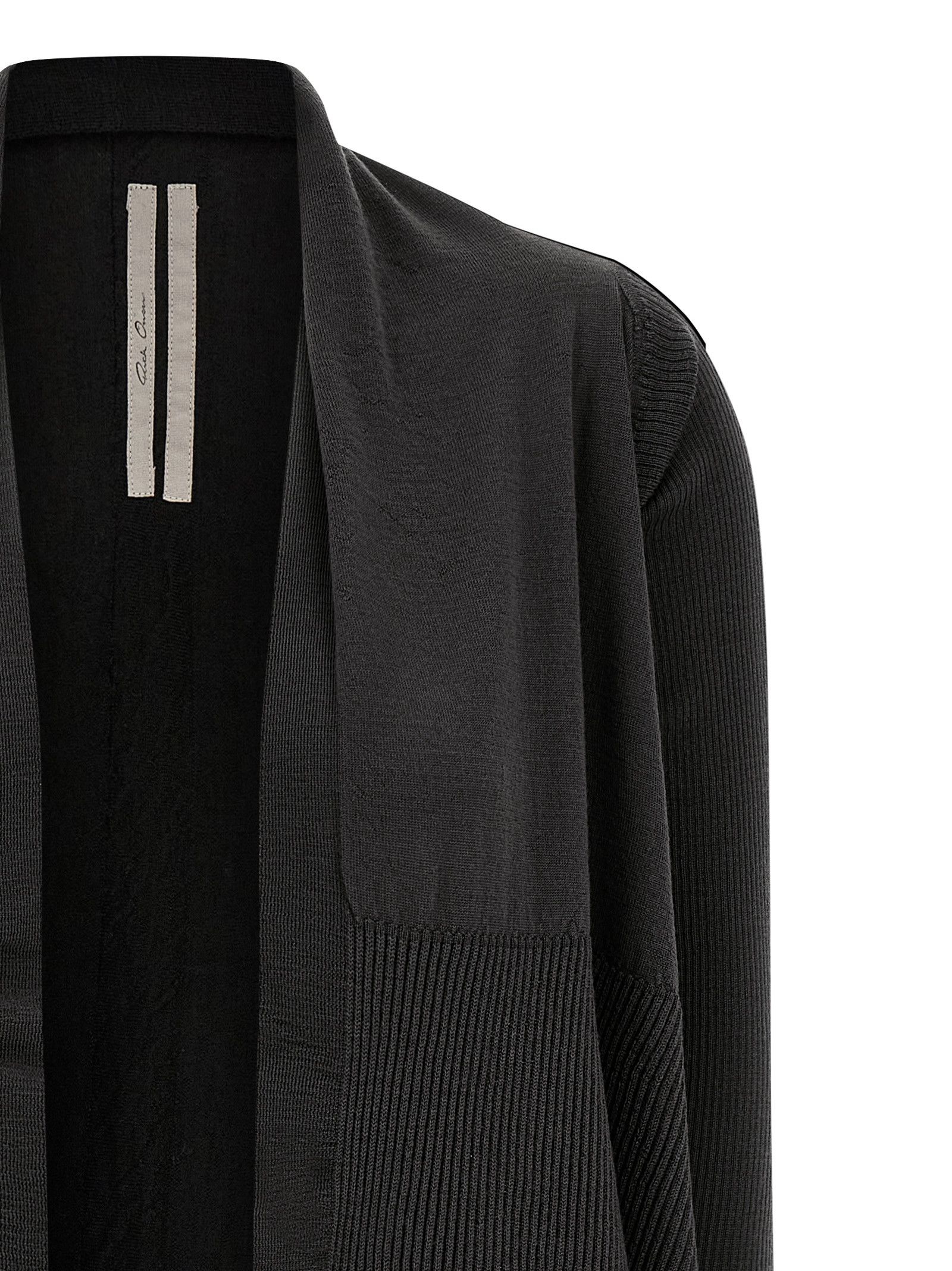 Rick Owens 'Medium Wrap' cardigan Size L / US 10 / IT 46 - 3 Thumbnail