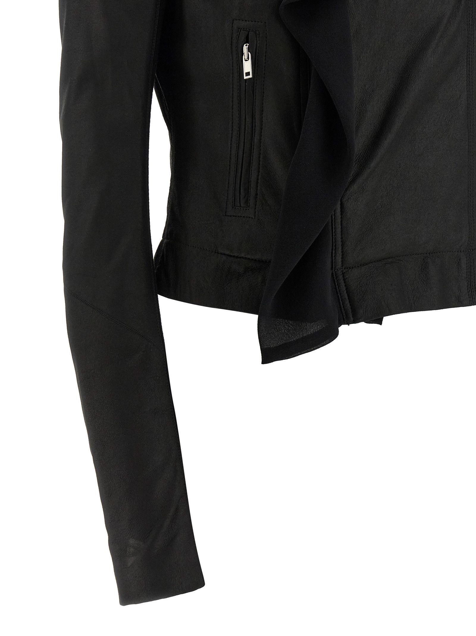 Rick Owens 'Scarf Biker' jacket Size M / US 6-8 / IT 42-44 - 4 Thumbnail