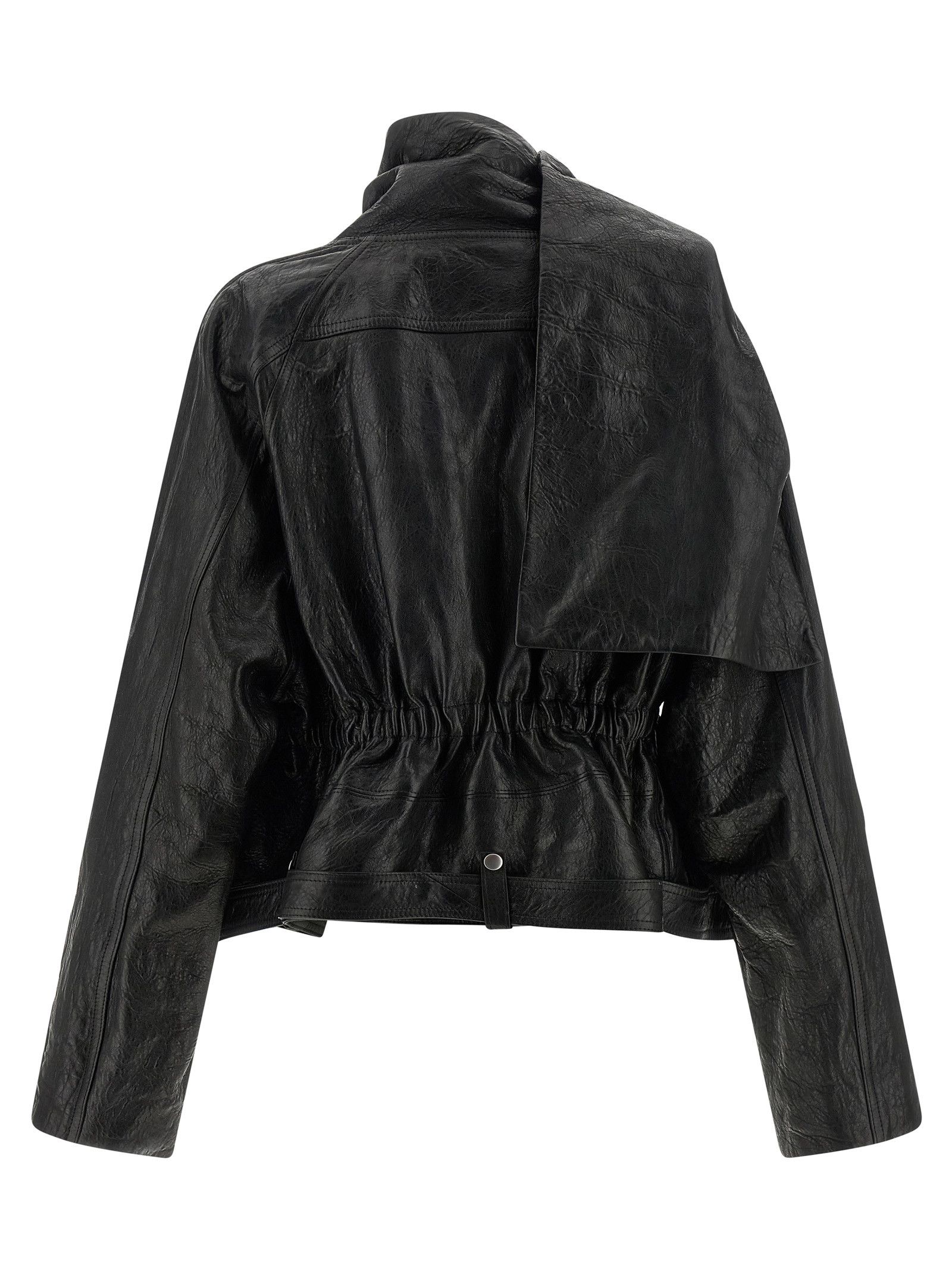 Rick Owens 'Cropped Scarf Flight' jacket Size M / US 6-8 / IT 42-44 - 3 Thumbnail