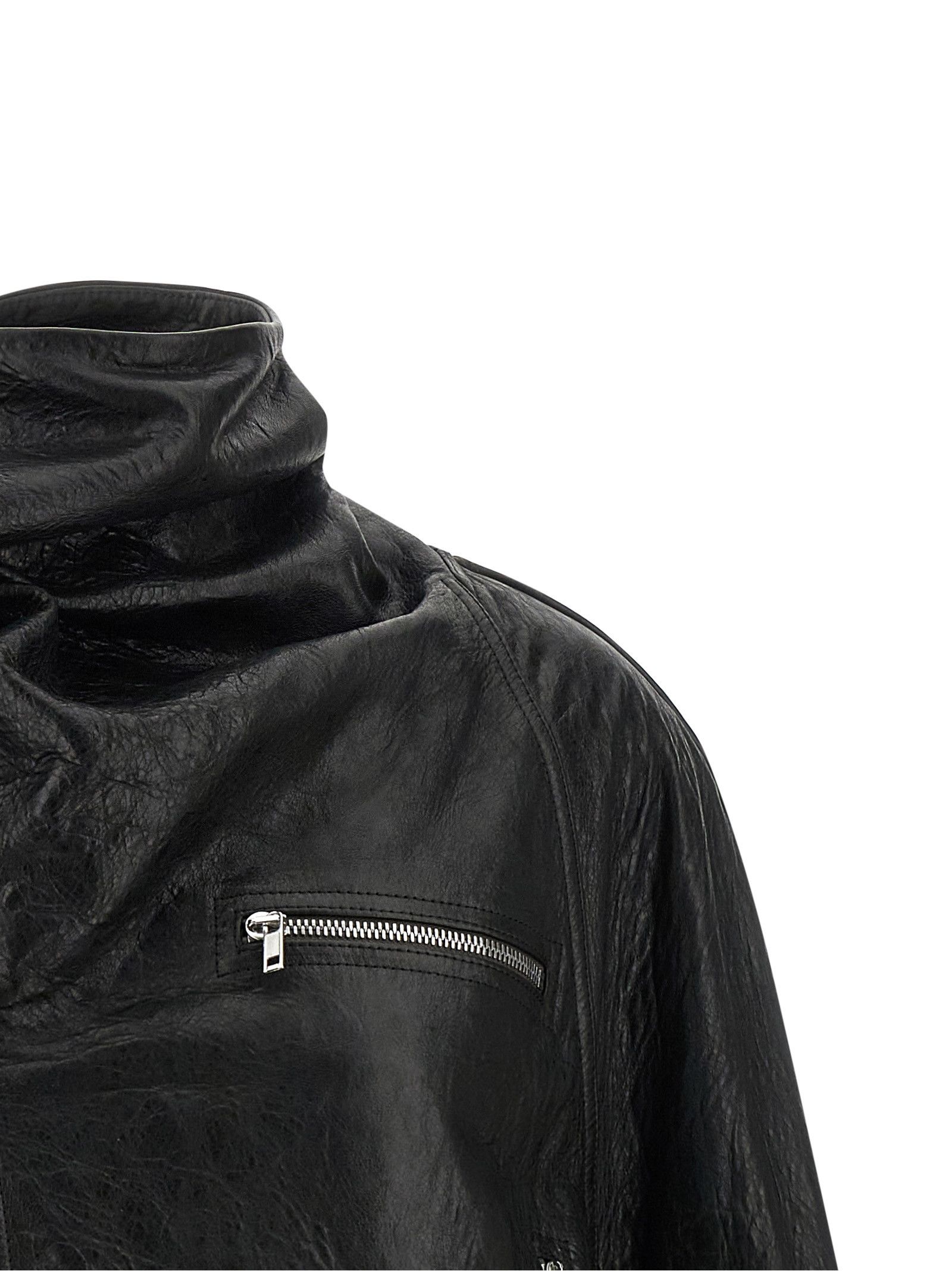 Rick Owens 'Cropped Scarf Flight' jacket Size M / US 6-8 / IT 42-44 - 4 Thumbnail