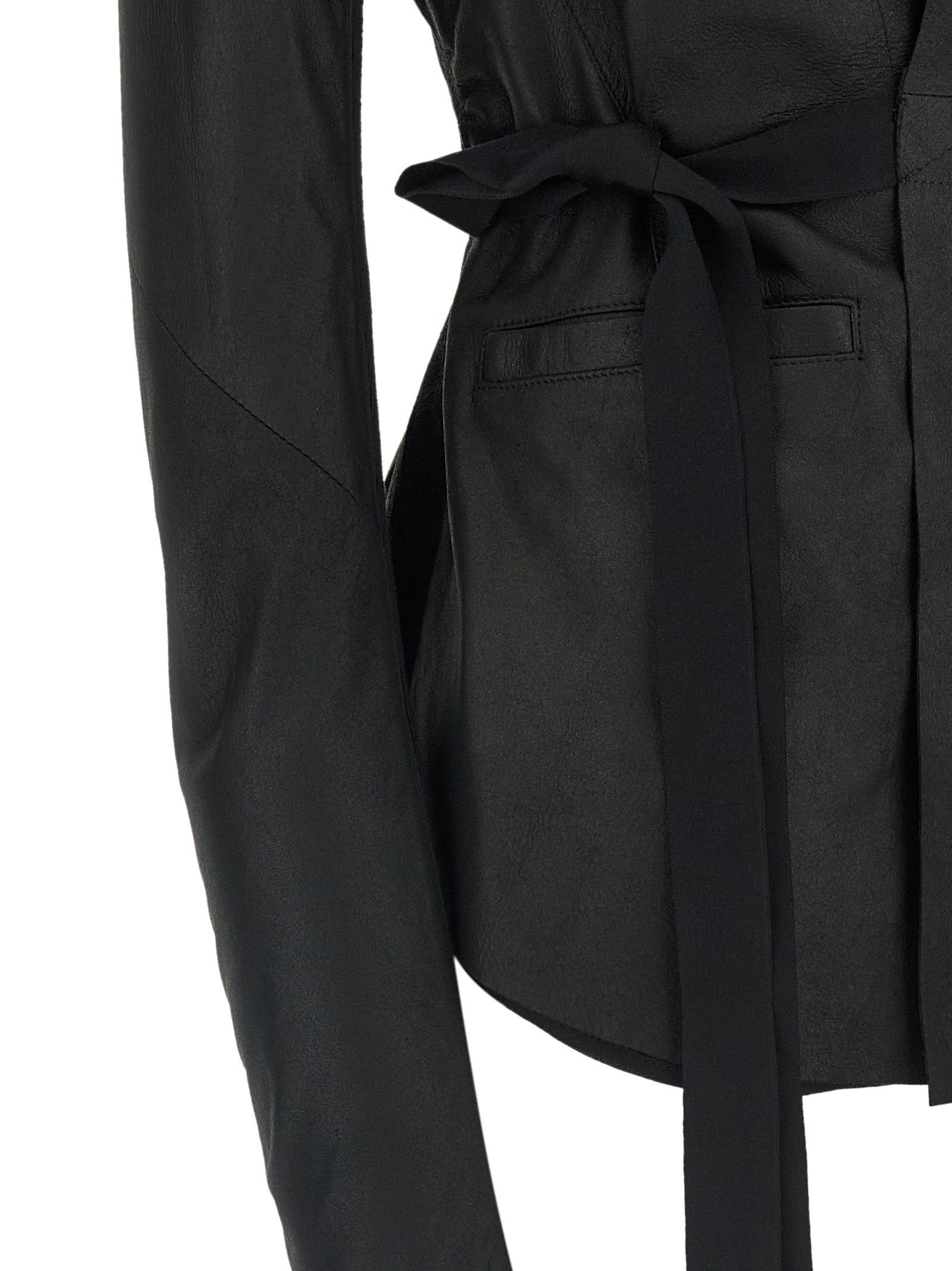 Rick Owens 'Hollywood' Leather Jacket Size M / US 6-8 / IT 42-44 - 4 Thumbnail