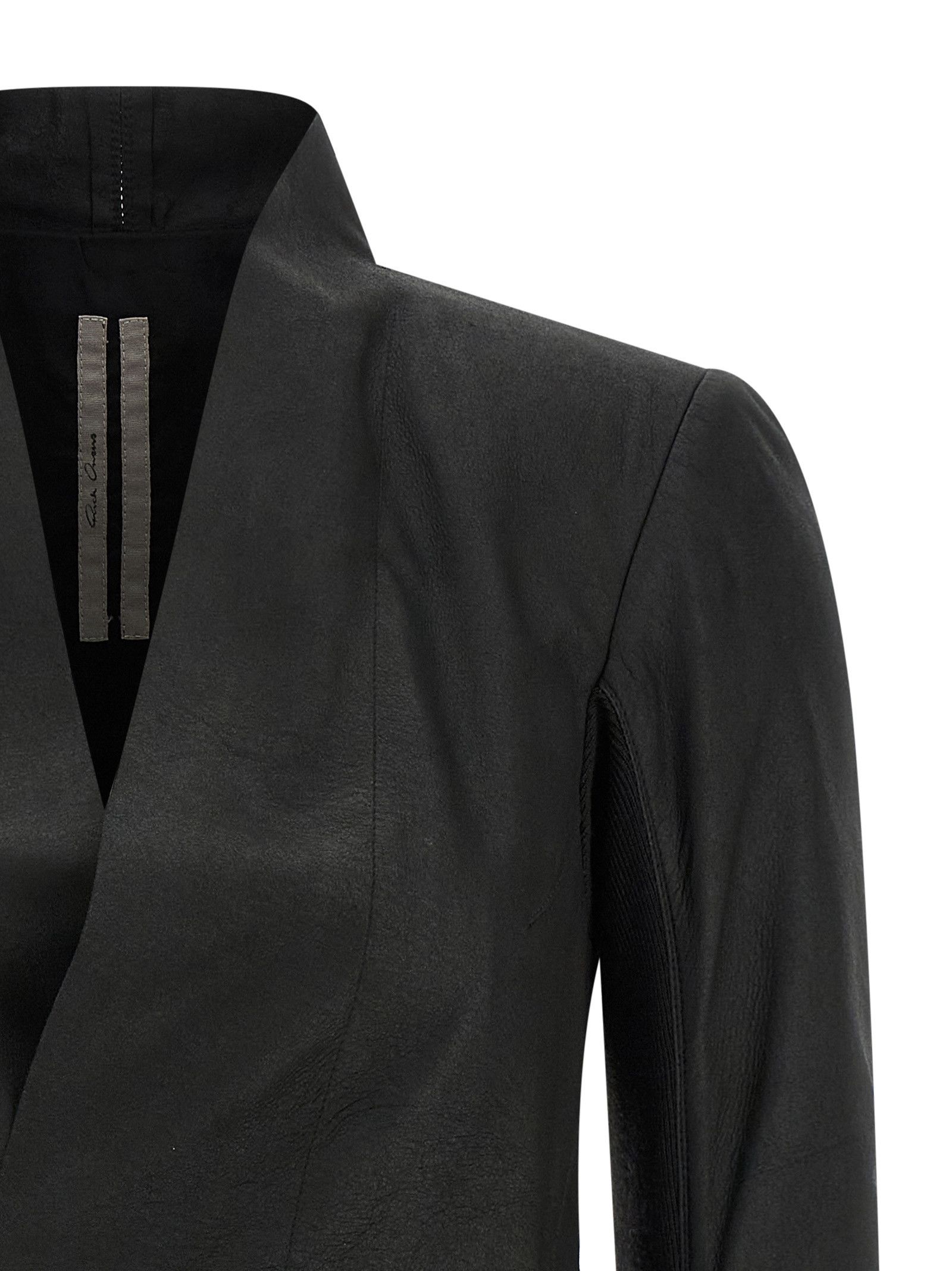 Rick Owens 'Hollywood' Leather Jacket Size M / US 6-8 / IT 42-44 - 3 Thumbnail