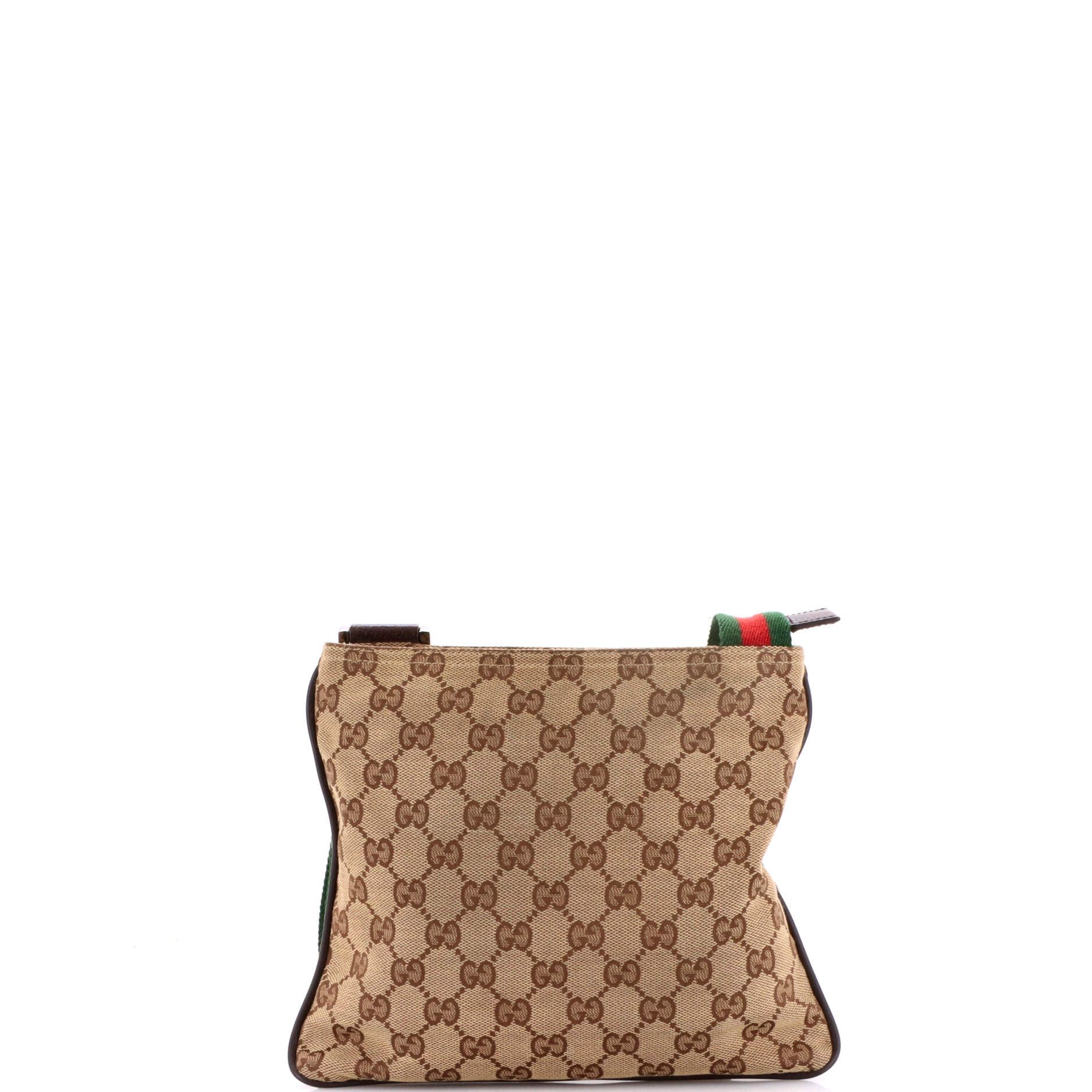 Gucci Web Strap Zip Messenger Bag Size ONE SIZE - 3 Thumbnail