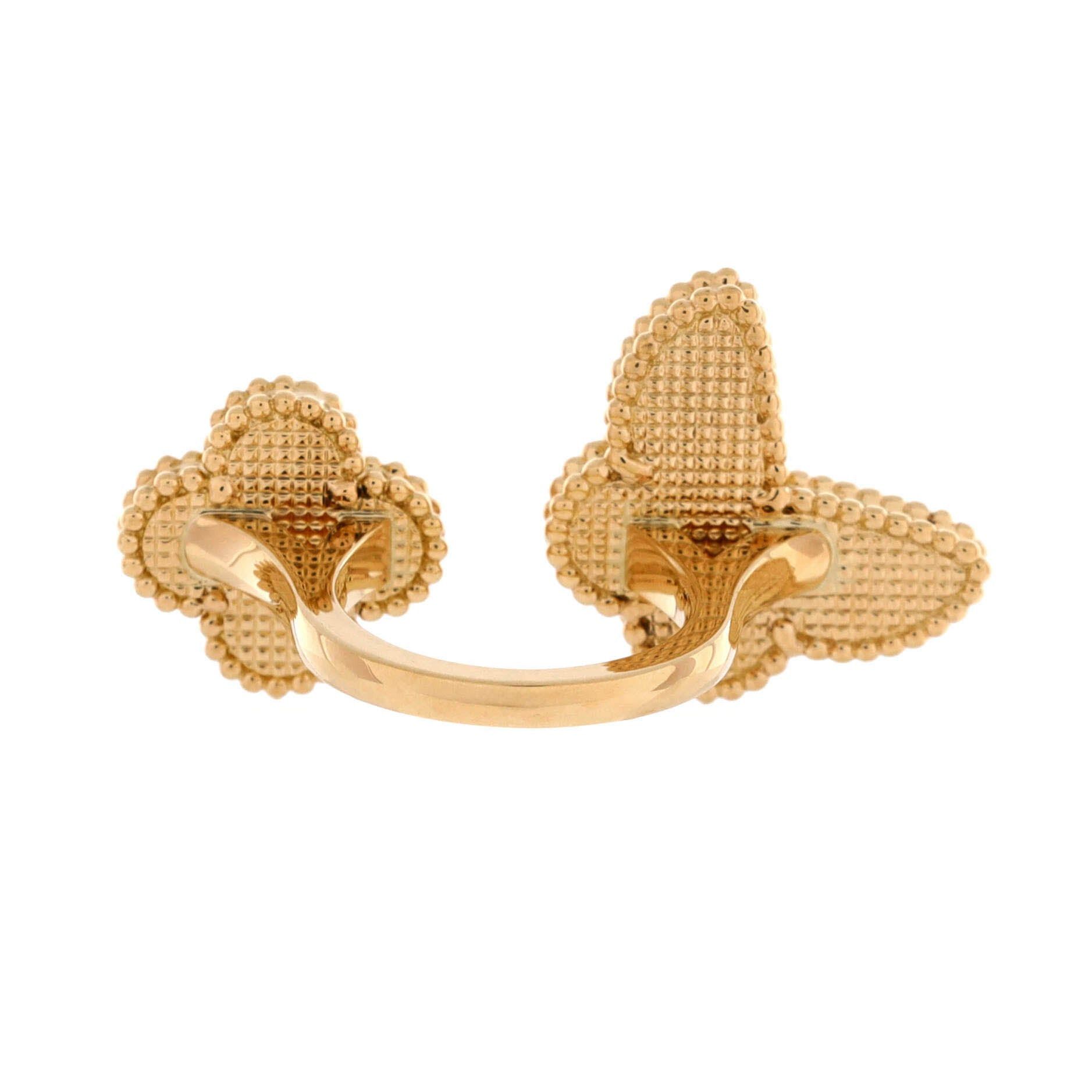 Van Cleef & Arpels Lucky Alhambra Between the Finger Ring Size ONE SIZE - 3 Thumbnail