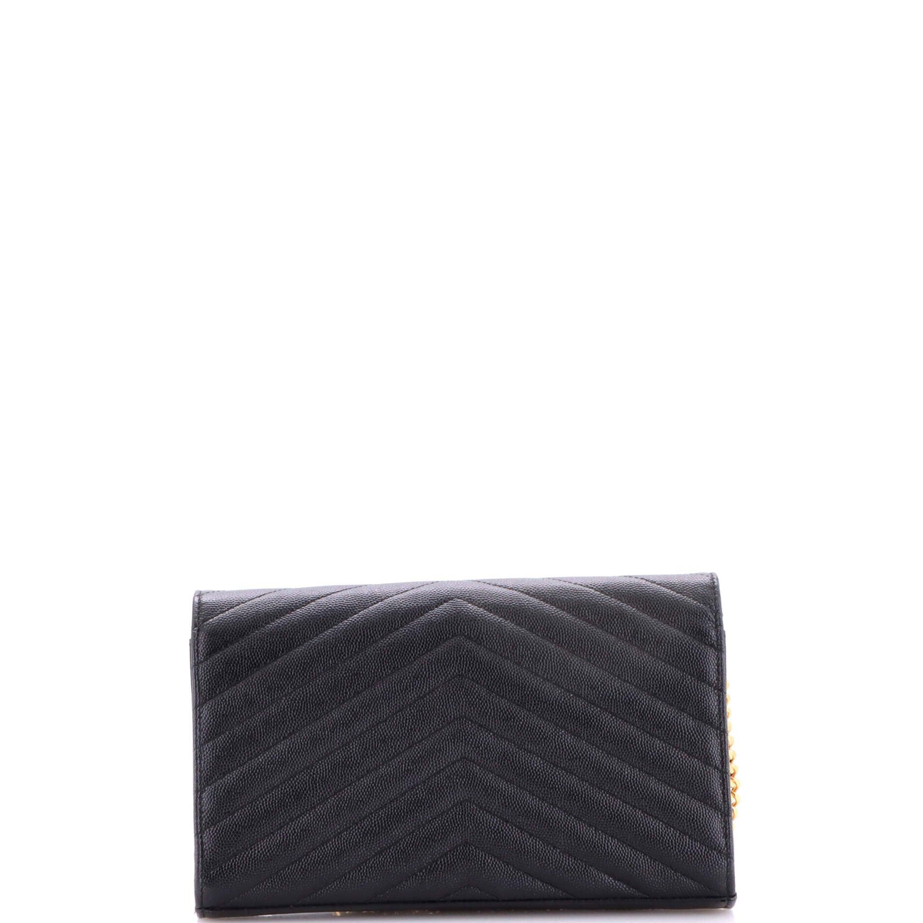 Saint Laurent Paris Classic Monogram Wallet on Chain Size ONE SIZE - 3 Thumbnail