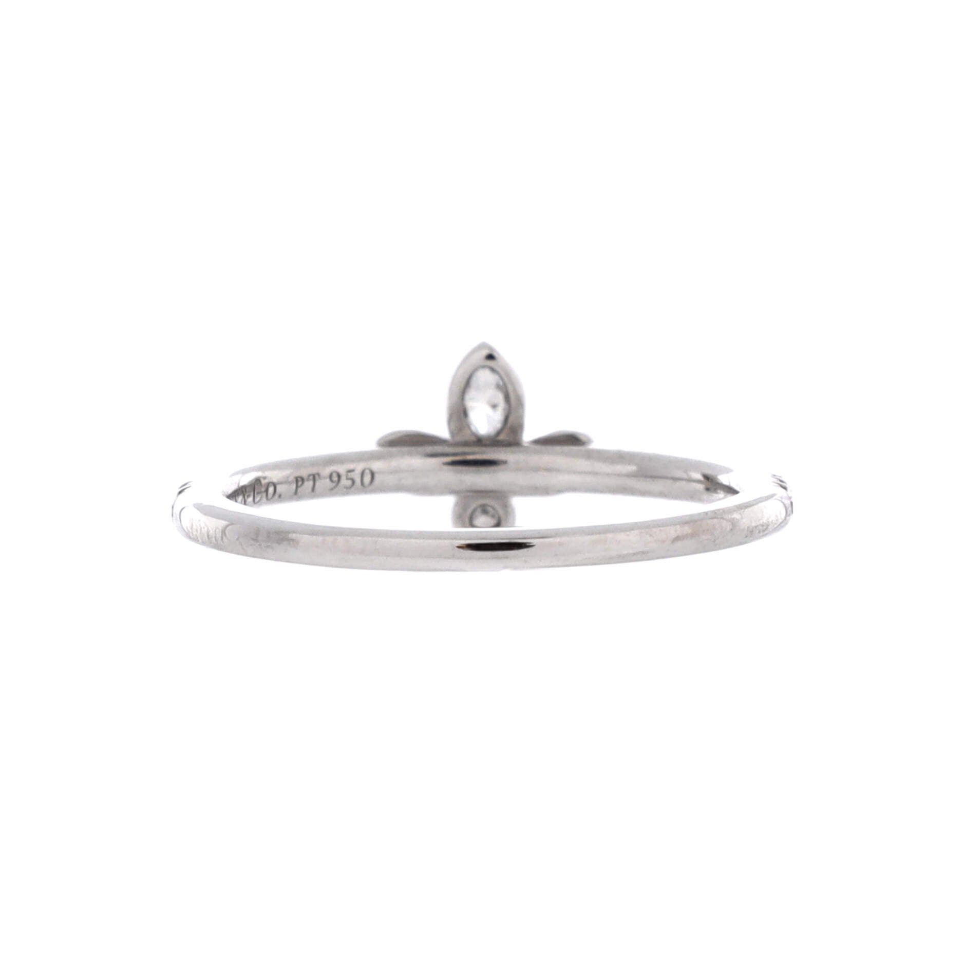 Tiffany & Co. Fleur de Lis Flower Ring Size ONE SIZE - 3 Thumbnail