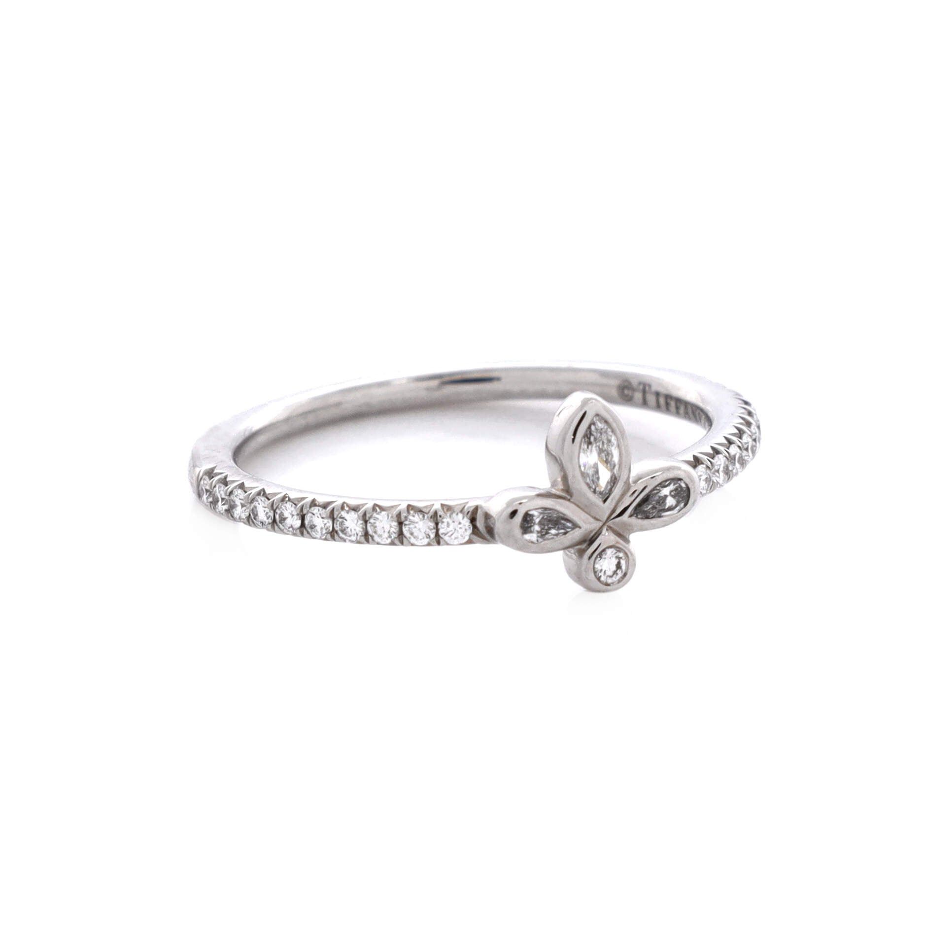 Tiffany & Co. Fleur de Lis Flower Ring Size ONE SIZE - 2 Thumbnail