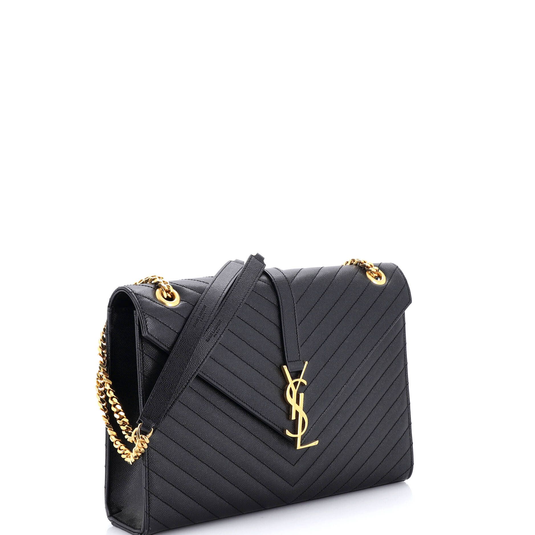 Saint Laurent Paris Classic Monogram Envelope Satchel Size ONE SIZE - 2 Thumbnail