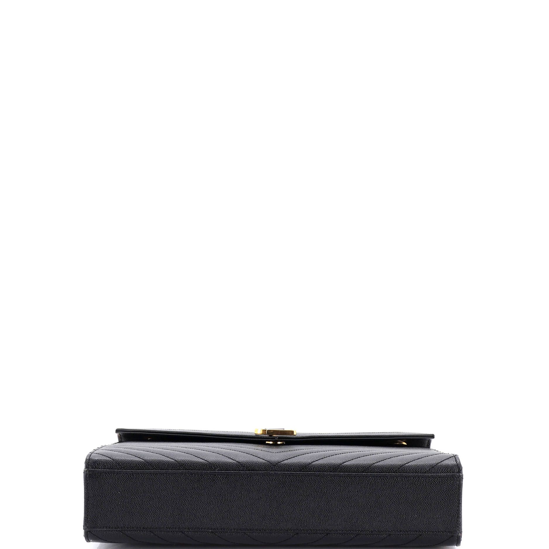 Saint Laurent Paris Classic Monogram Envelope Satchel Size ONE SIZE - 4 Thumbnail