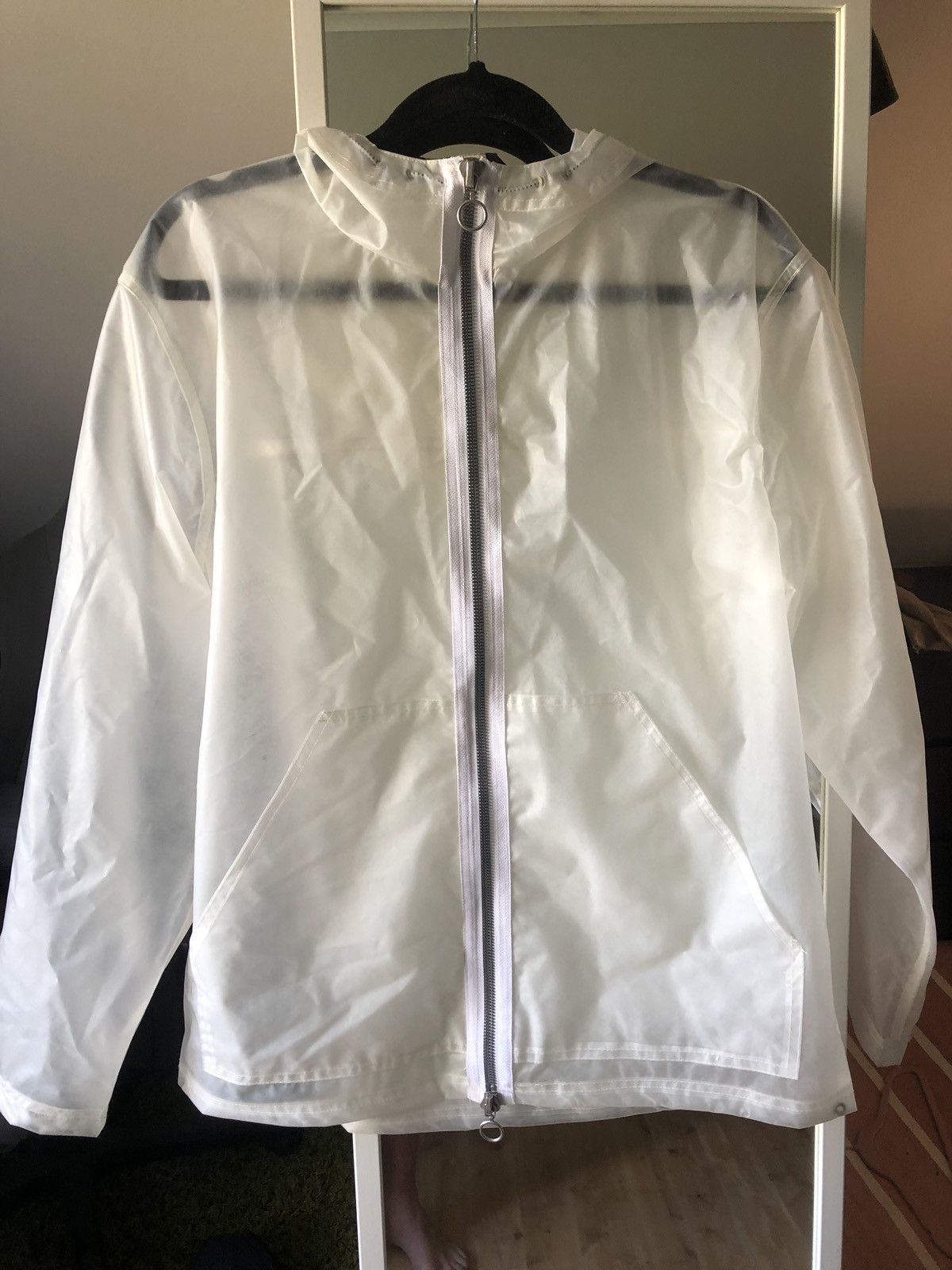 Zara Zara transparent jacket Grailed