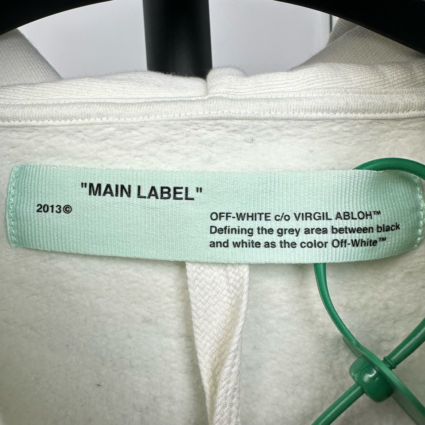 Off-White Off White Classic Rainbow Gradient Zip Hoodie Size US L / EU 52-54 / 3 - 4 Thumbnail
