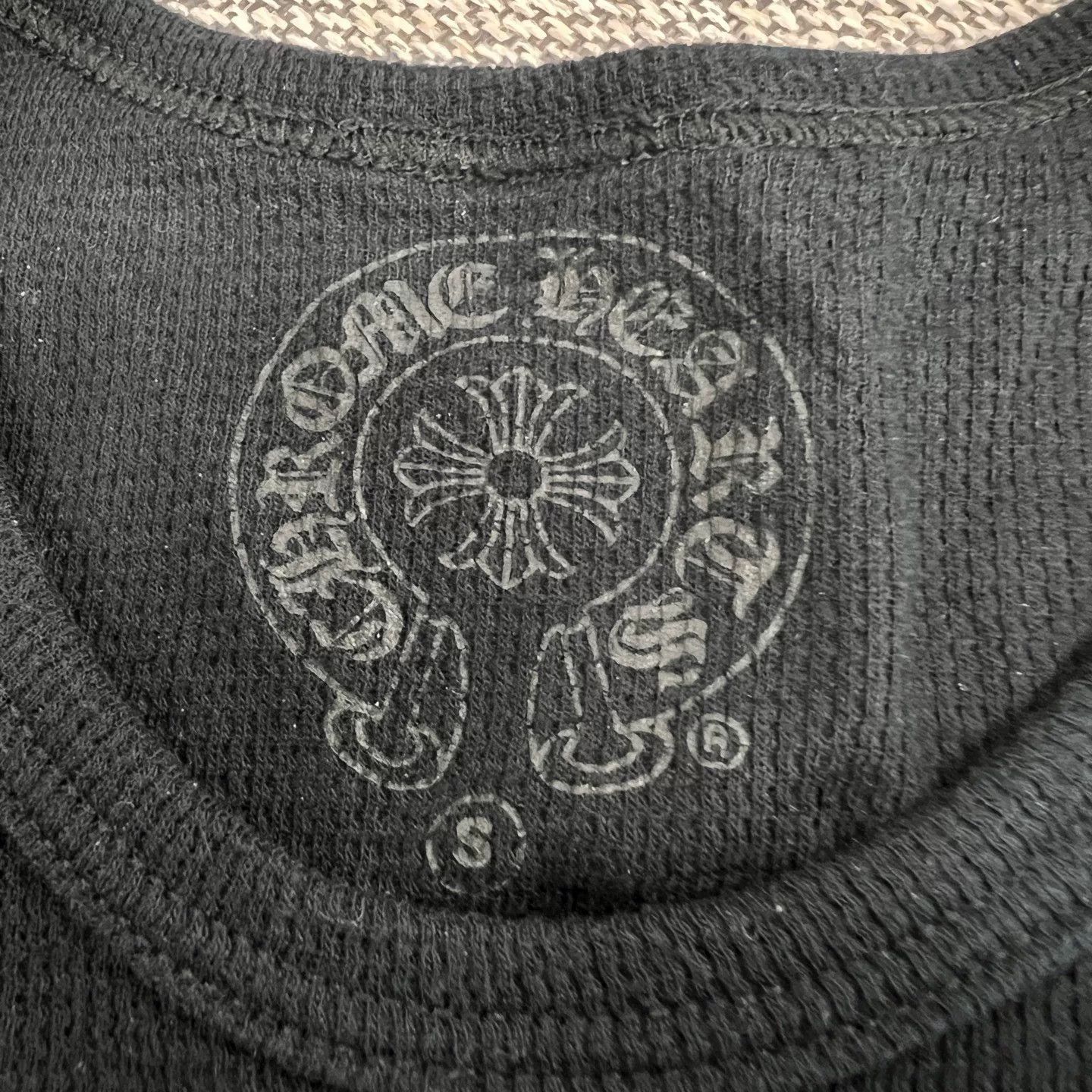 Chrome Hearts Chrome Hearts Star Scroll Sanskrit Waffle Knit Long Sleeve S Size US S / EU 44-46 / 1 - 4 Thumbnail