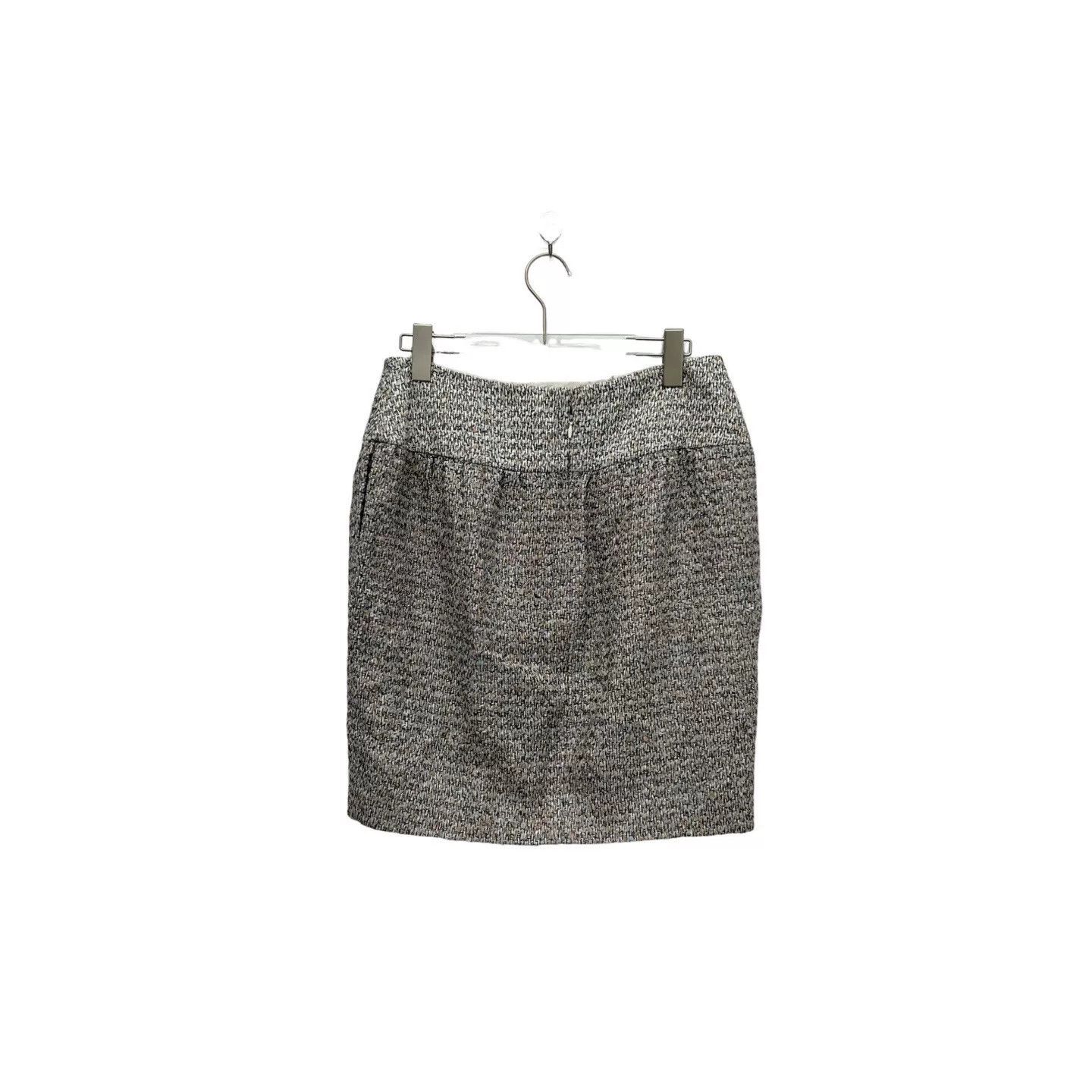 Chanel Chanel Tweed Newspaper Print Skirt Size 40" / US 18 - 2 Thumbnail
