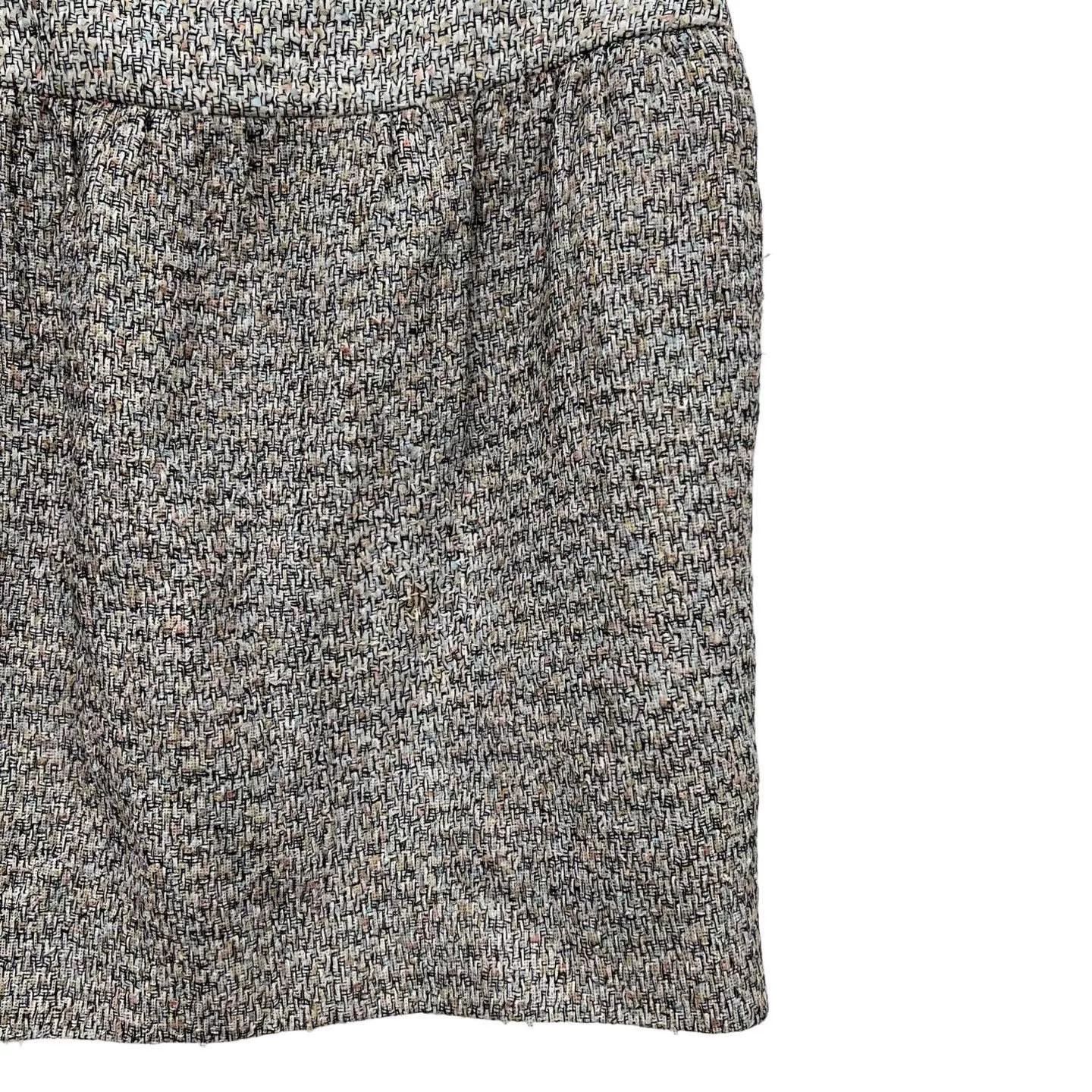Chanel Chanel Tweed Newspaper Print Skirt Size 40" / US 18 - 3 Thumbnail