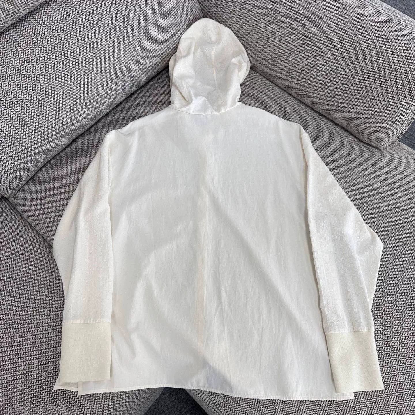 Loewe Loewe Jacquard Logo Hooded Sun Protection Jacket Size XS / US 0-2 / IT 36-38 - 2 Thumbnail