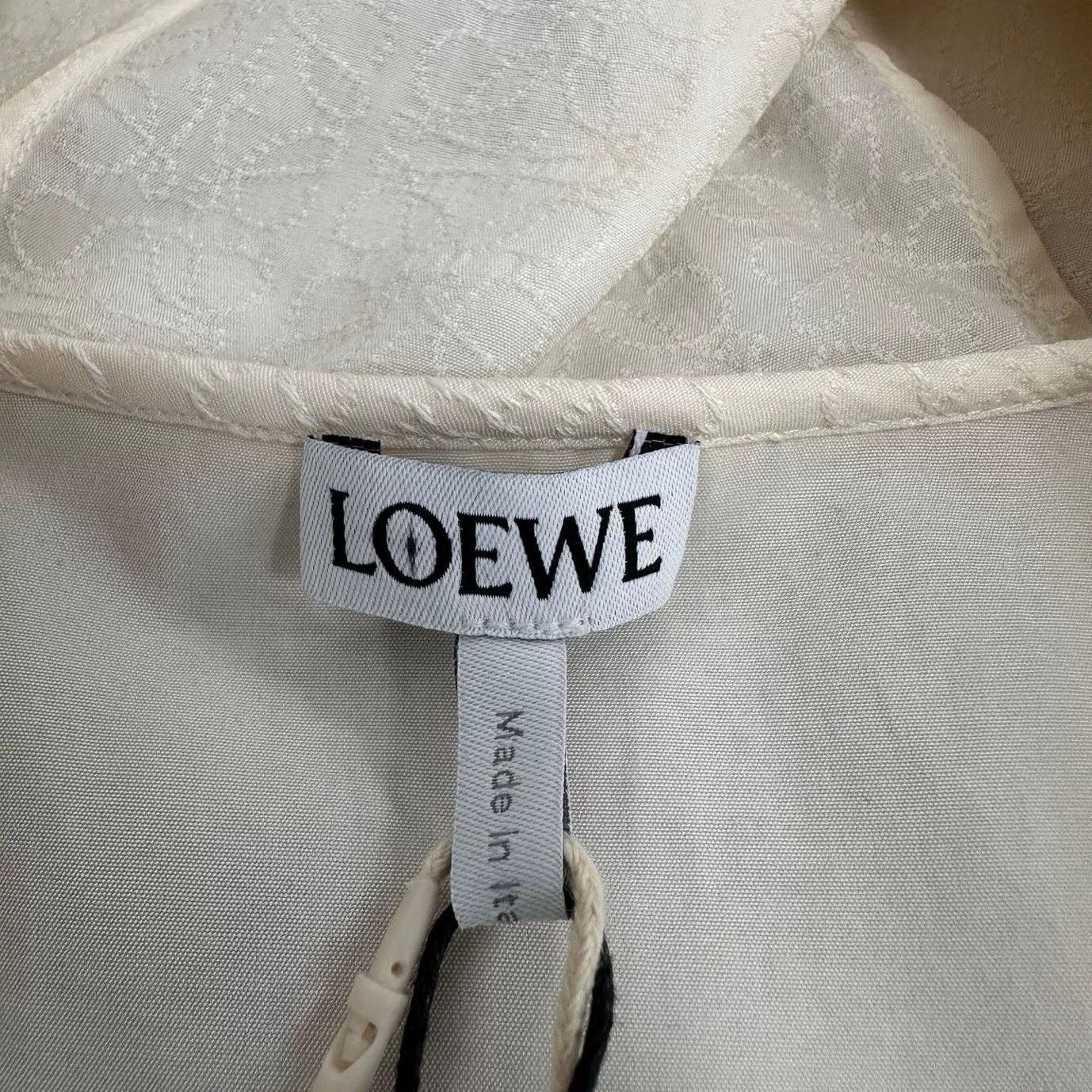 Loewe Loewe Jacquard Logo Hooded Sun Protection Jacket Size XS / US 0-2 / IT 36-38 - 3 Thumbnail