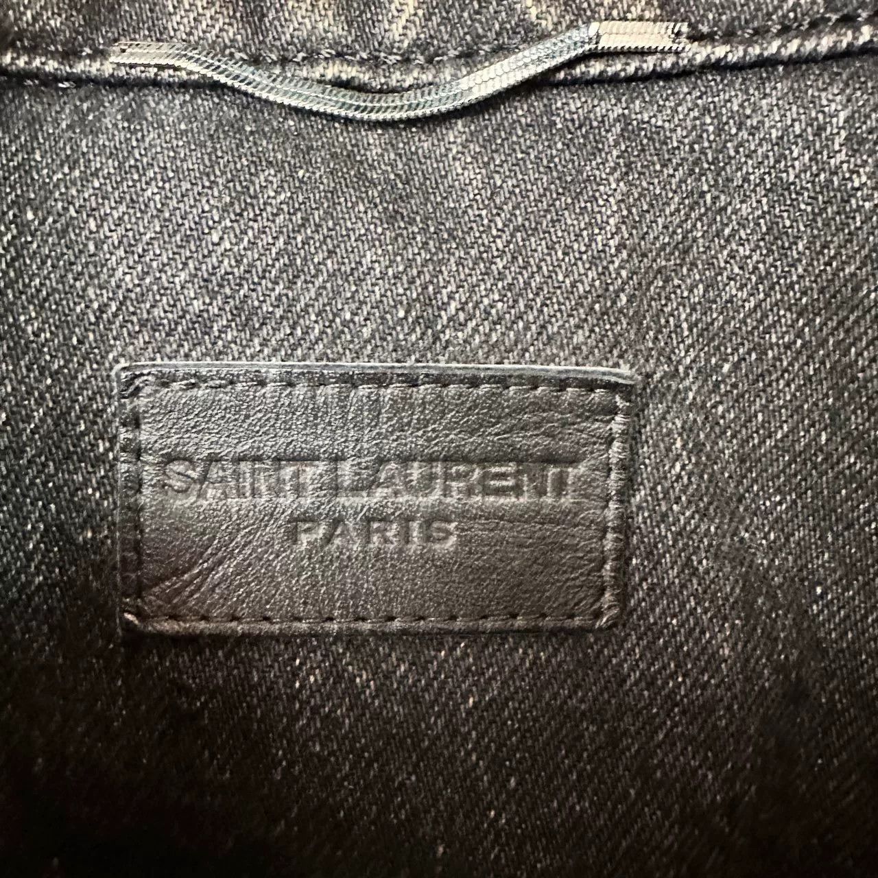 Saint Laurent Paris Saint Laurent Coconut Tree Denim Jacket Size US M / EU 48-50 / 2 - 4 Thumbnail