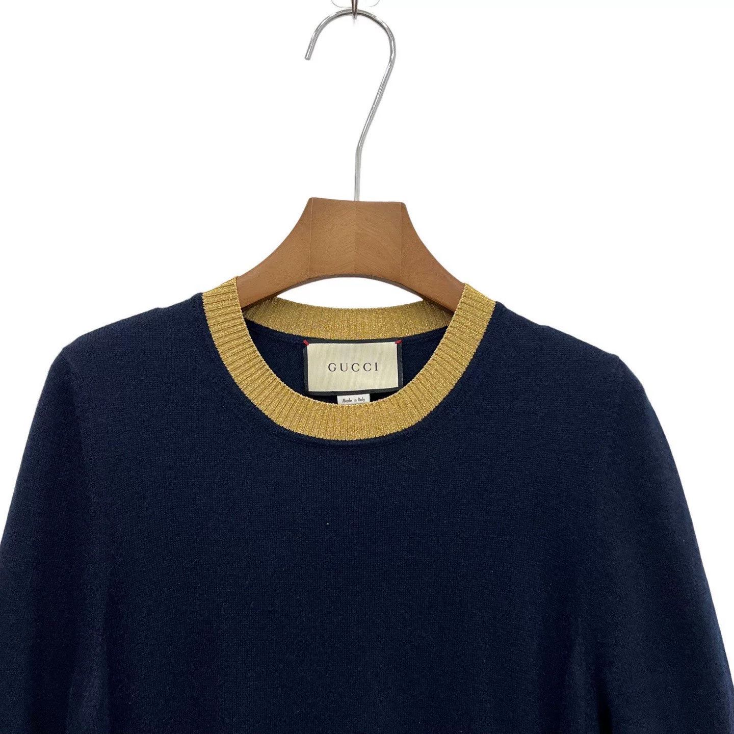 Gucci Gucci Blue Gold Trim Short Sleeve Size US XL / EU 56 / 4 - 3 Thumbnail